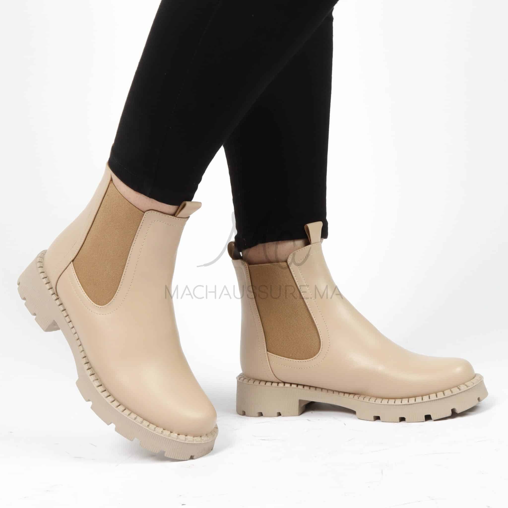 Brocard – Bottines Femmes en Beige.