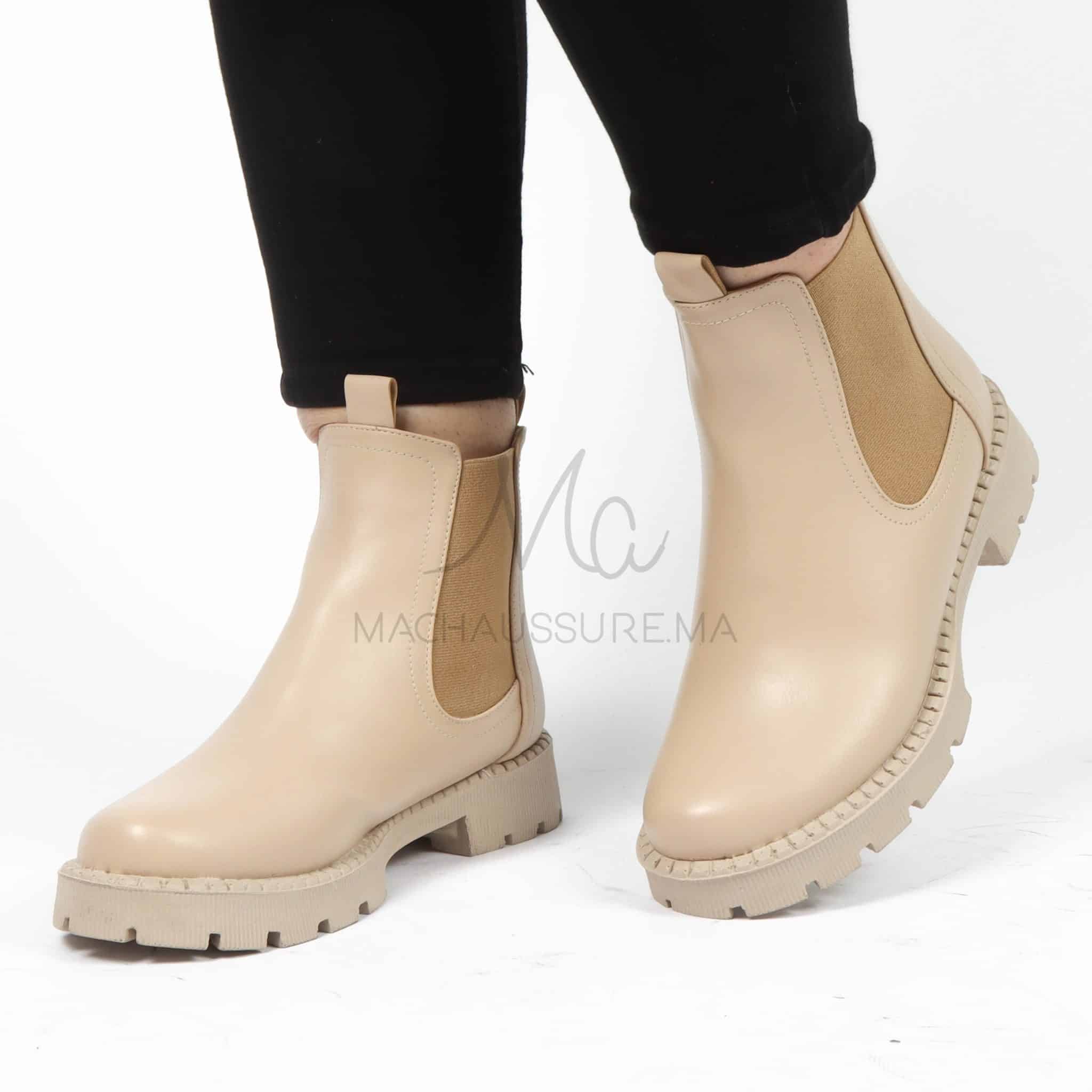 Brocard – Bottines Femmes en Beige.