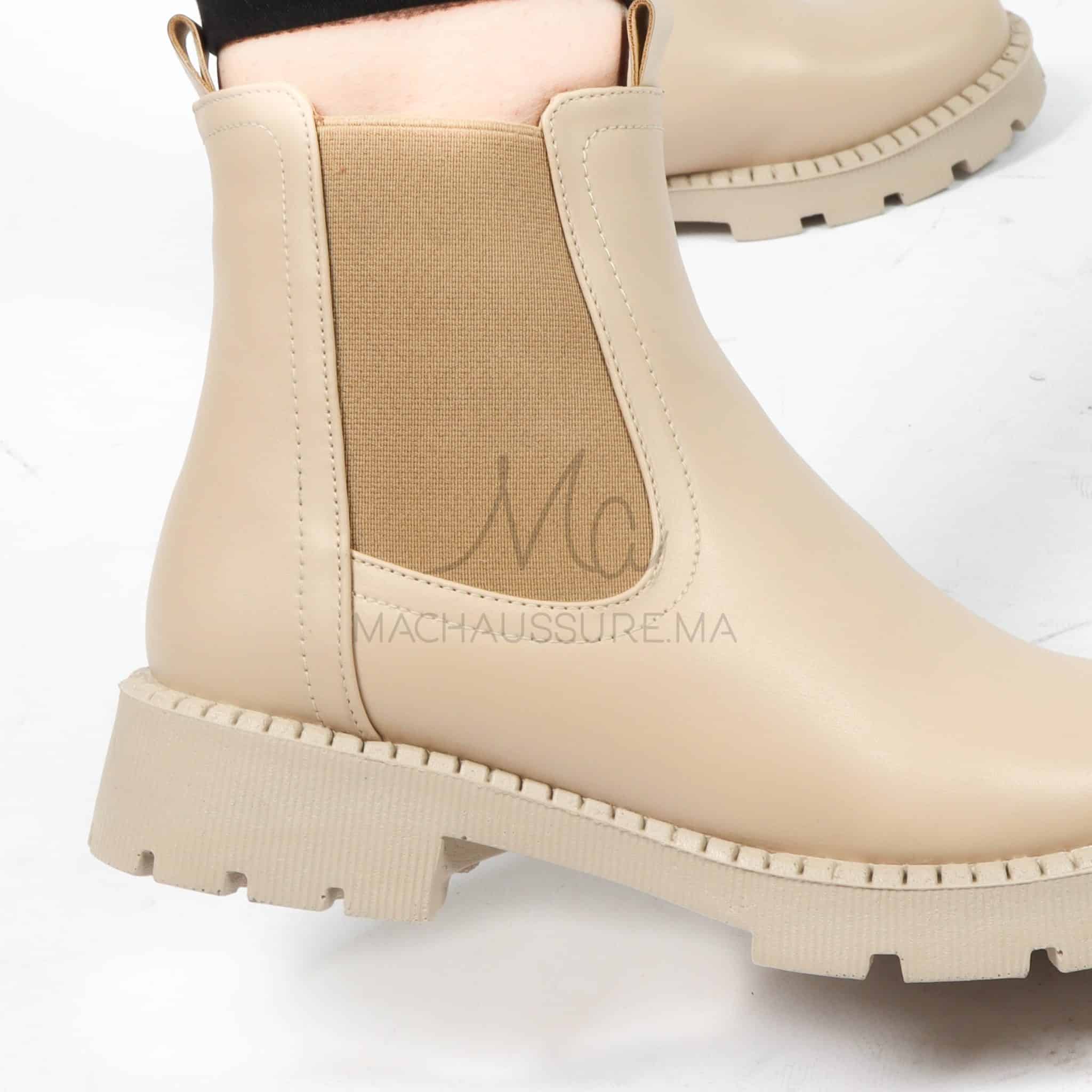 Brocard – Bottines Femmes en Beige.