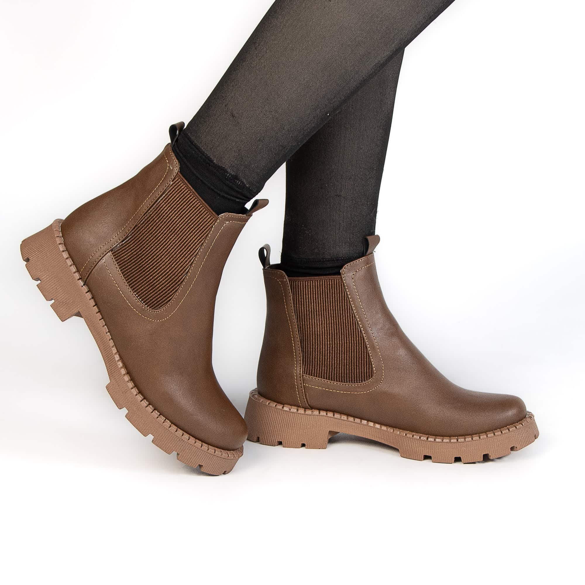 Brocard – Bottines Femmes en Tabac.
