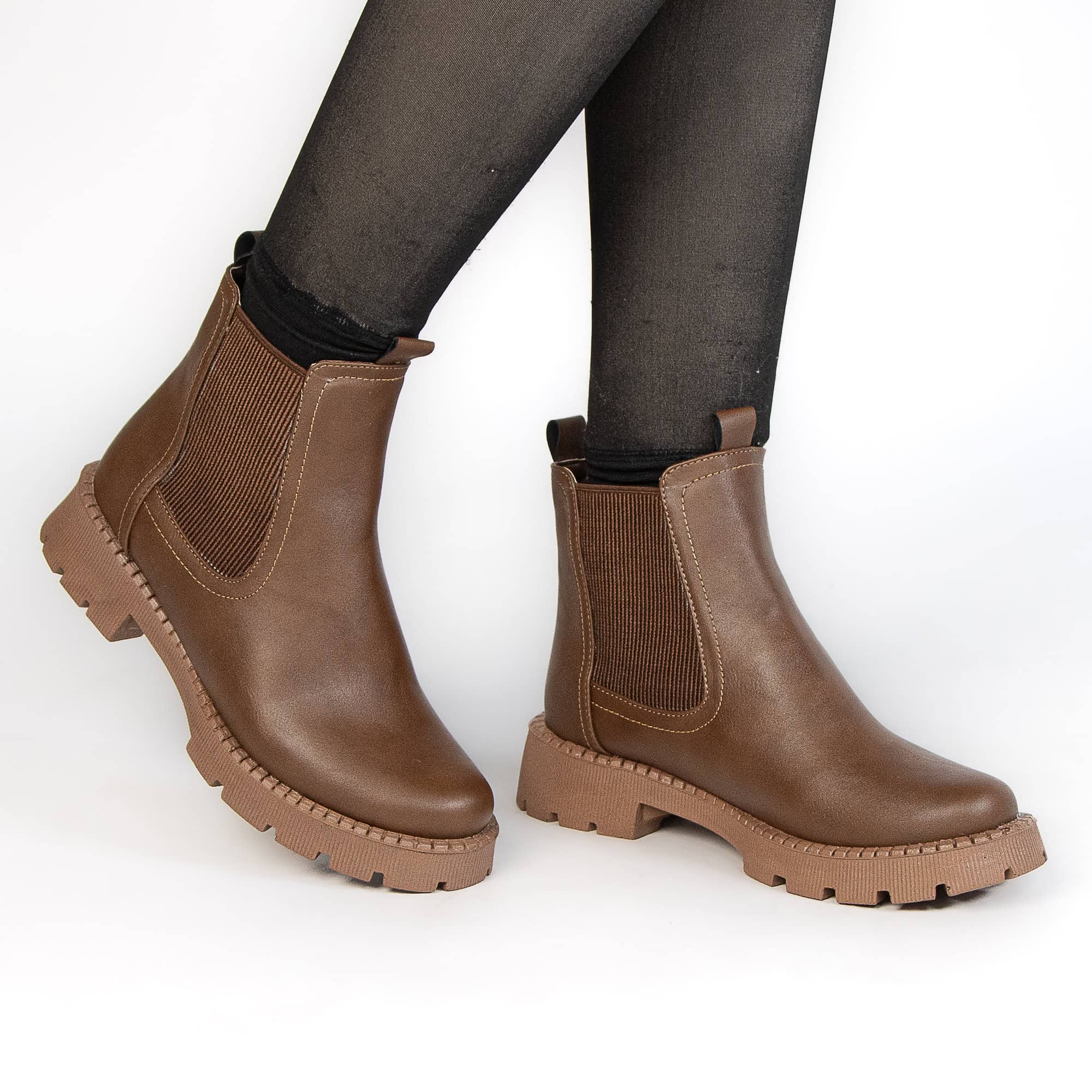 Brocard – Bottines Femmes en Tabac.
