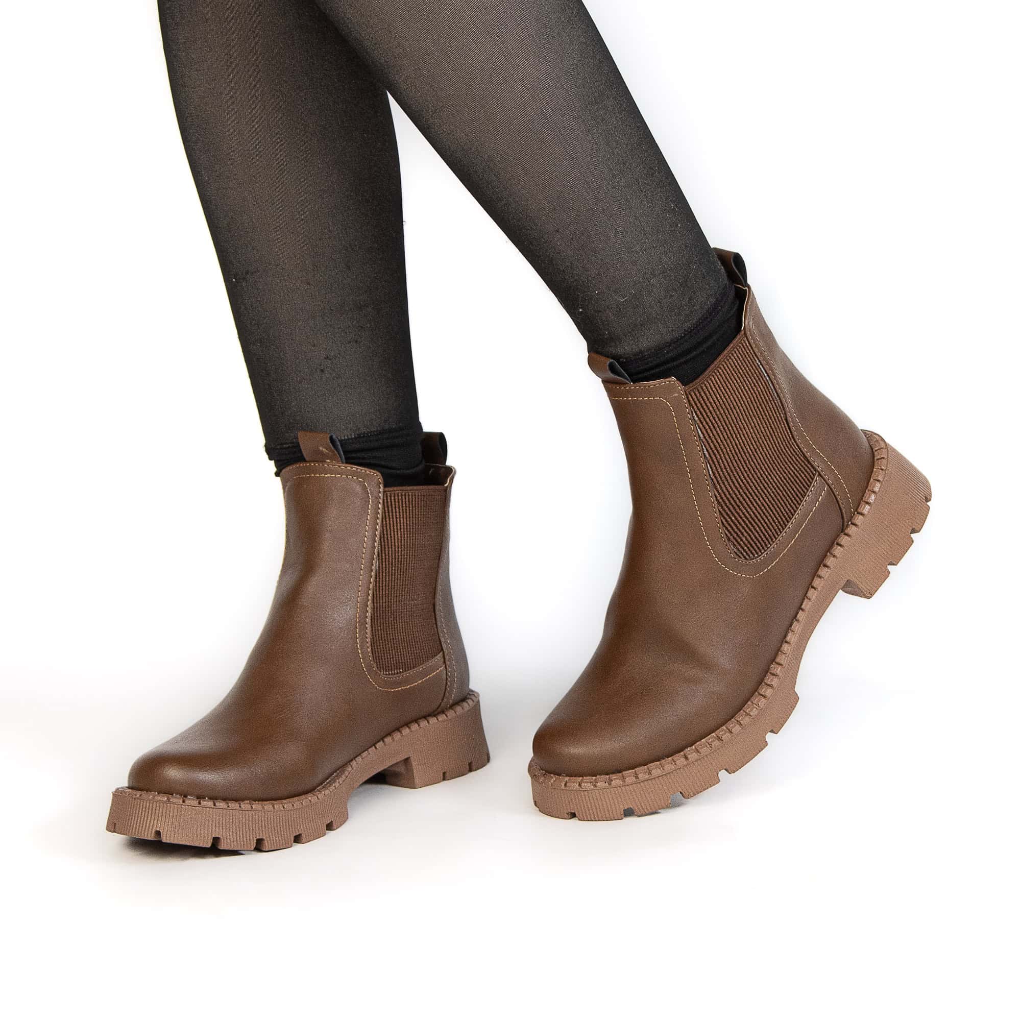 Brocard – Bottines Femmes en Tabac.