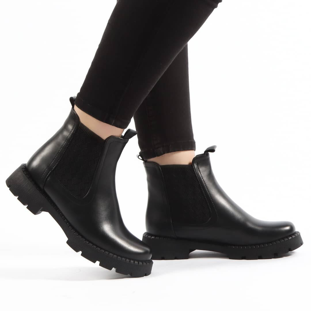 Bocardy – Bottines Femmes en Noir.