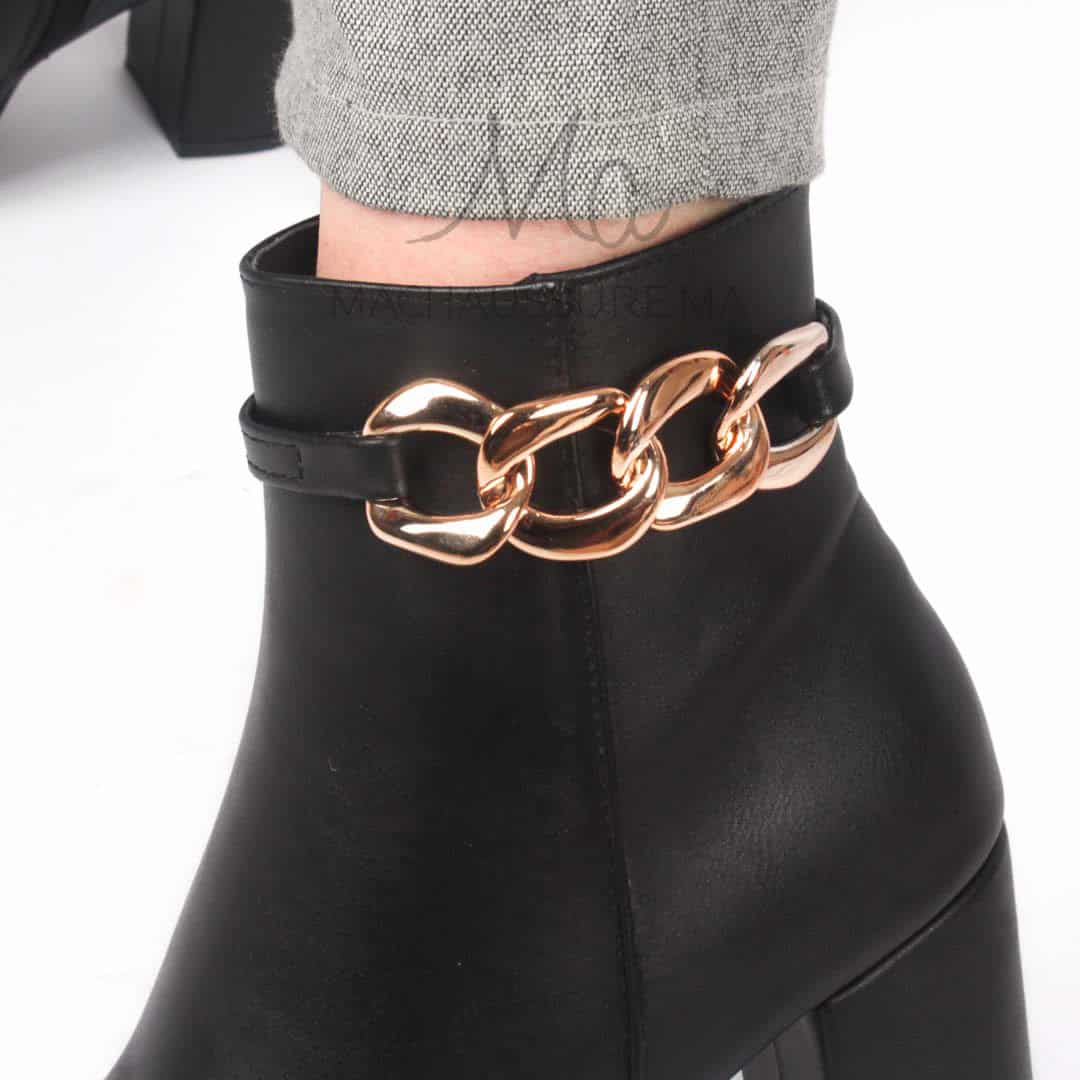 LYA – Bottines Femmes – Noir.