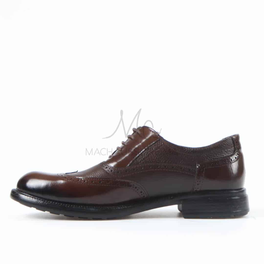 Marlon - Chaussures de ville 100% Cuir en Marron.