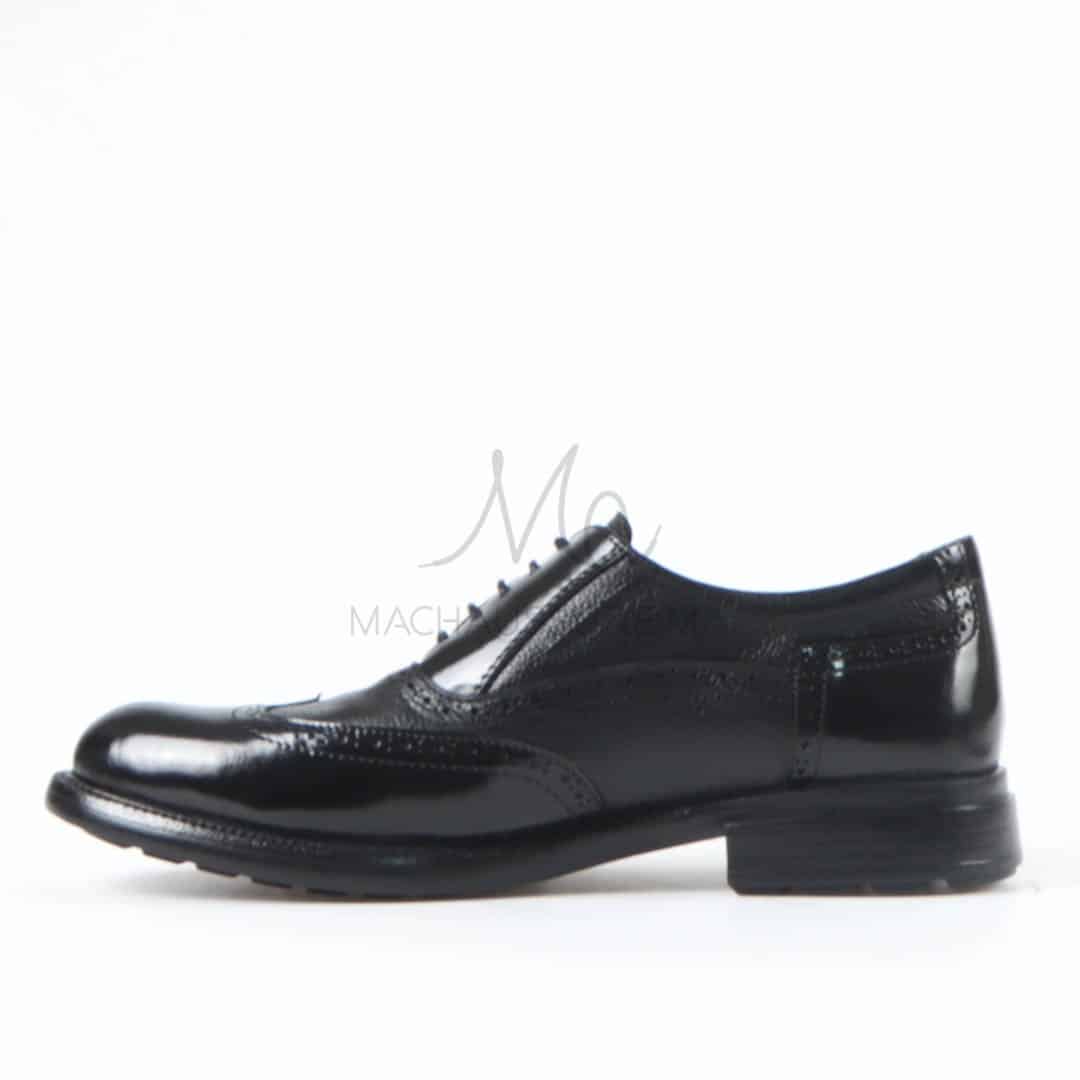 Marlon - Chaussures de ville 100% Cuir en Noir.