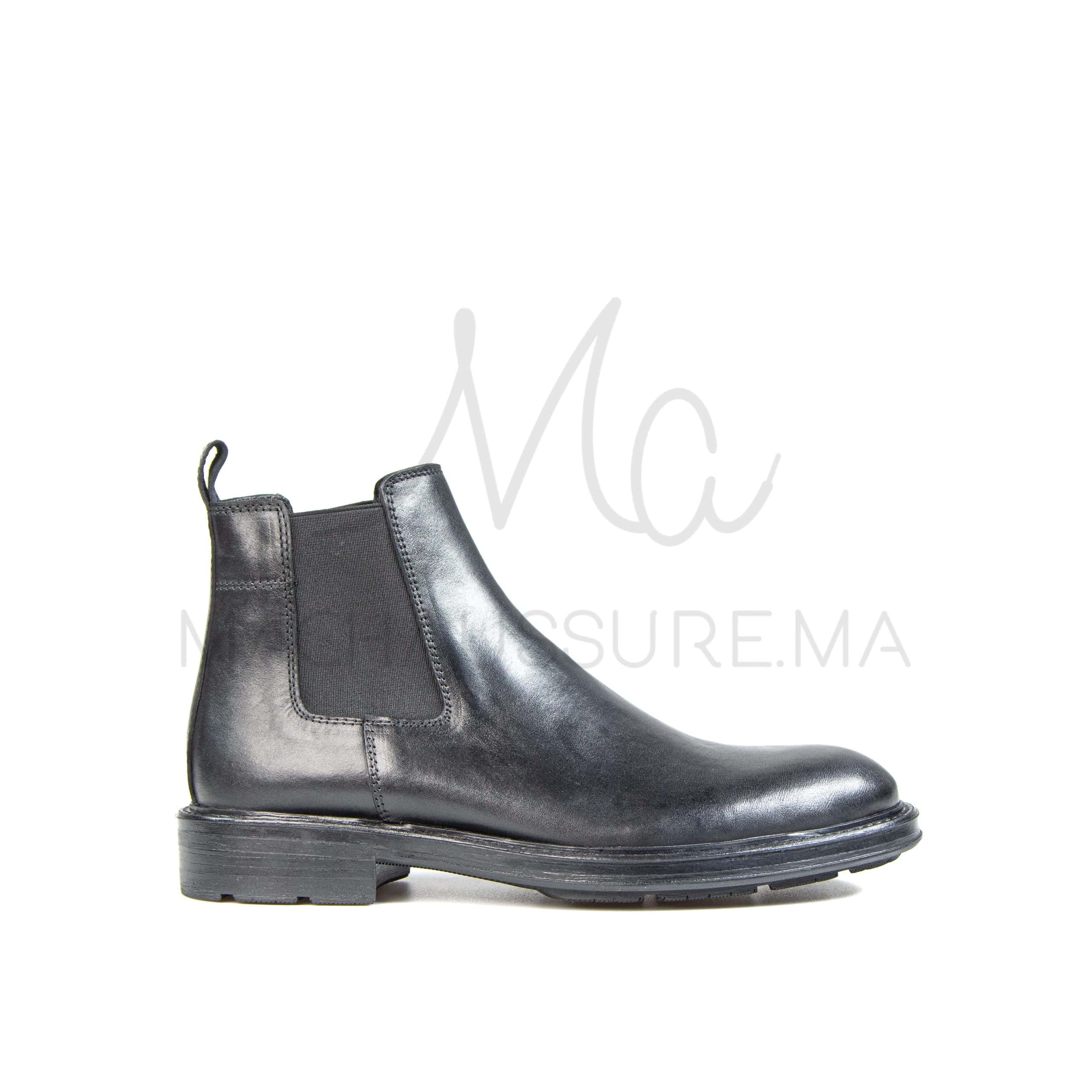 PICASSO – Boots Hommes en Noir.