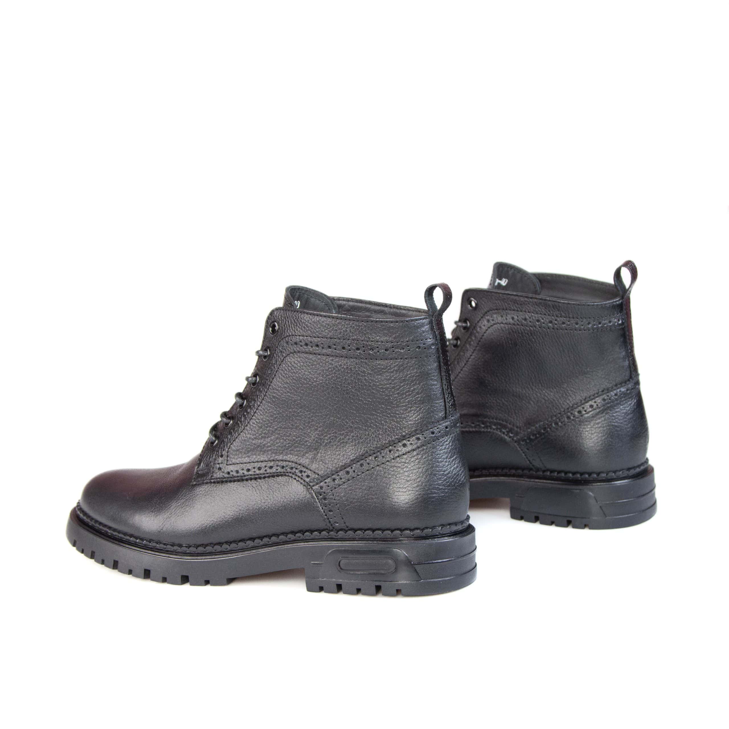 Mazen – Boots Hommes 100% Cuir – Noir.