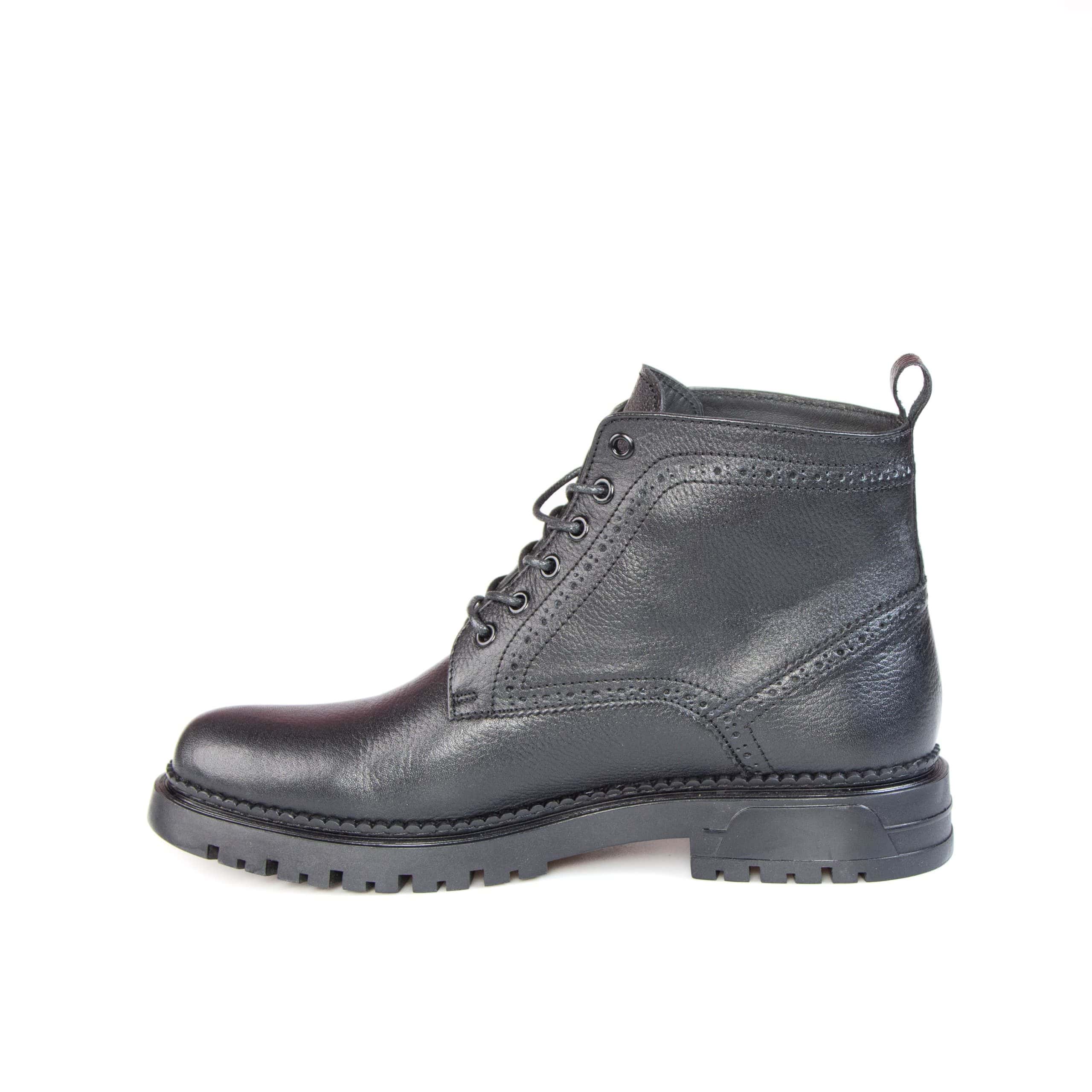 Mazen – Boots Hommes 100% Cuir – Noir.