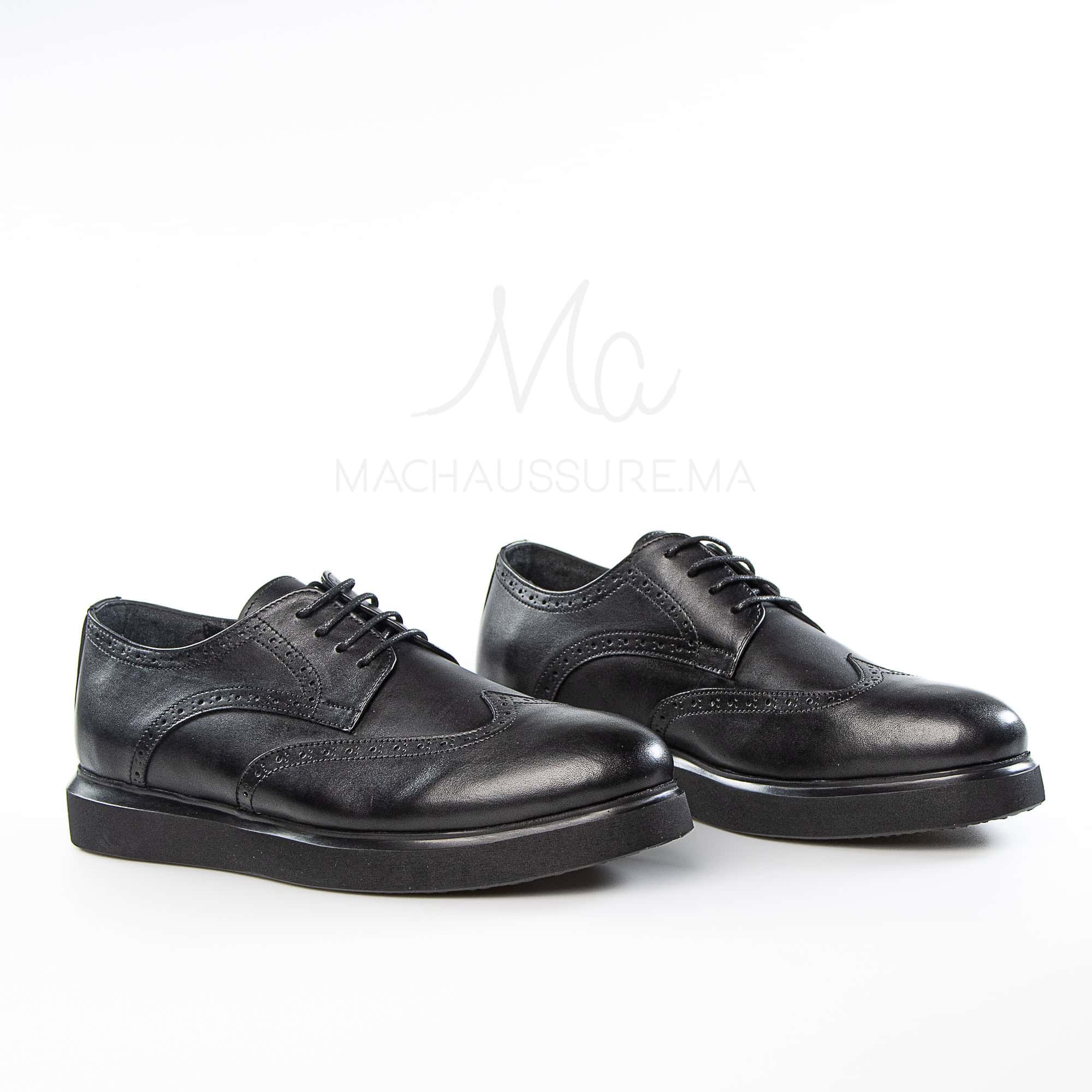 Savile - Chaussures de ville en Noir.