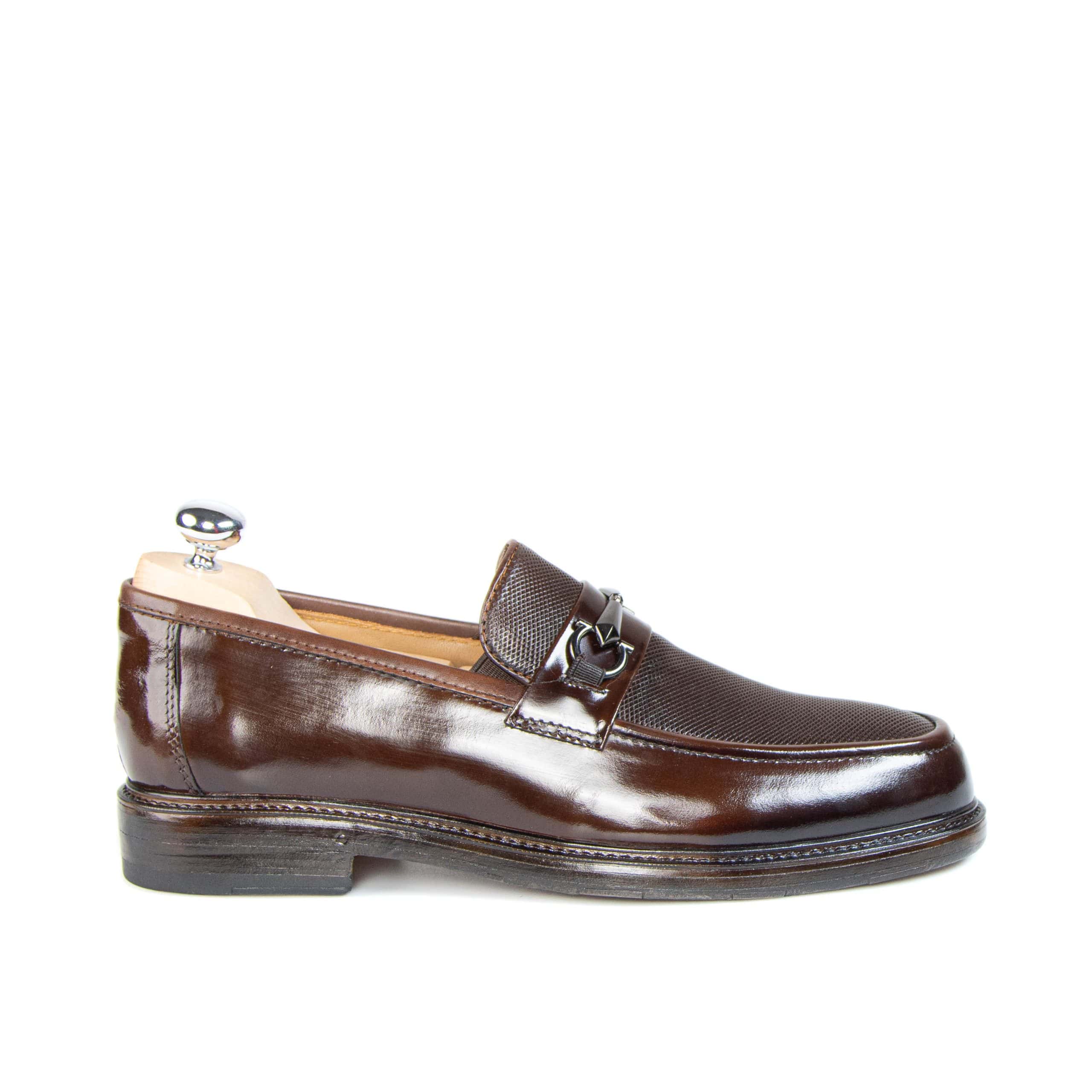 Cuiron – Chaussures Hommes 100% Cuir – Marron.