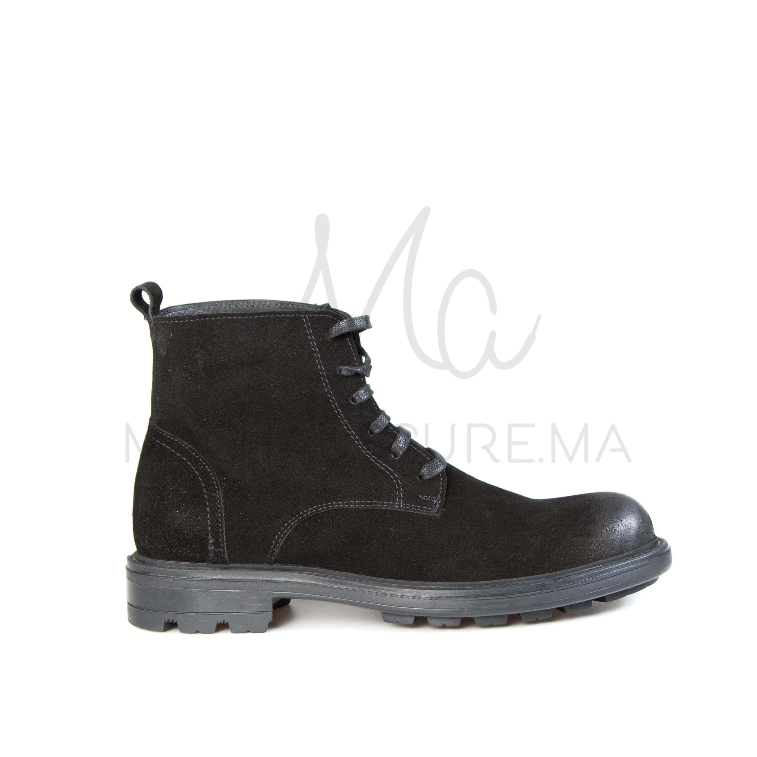 Sultan - Boots Hommes en Noir.