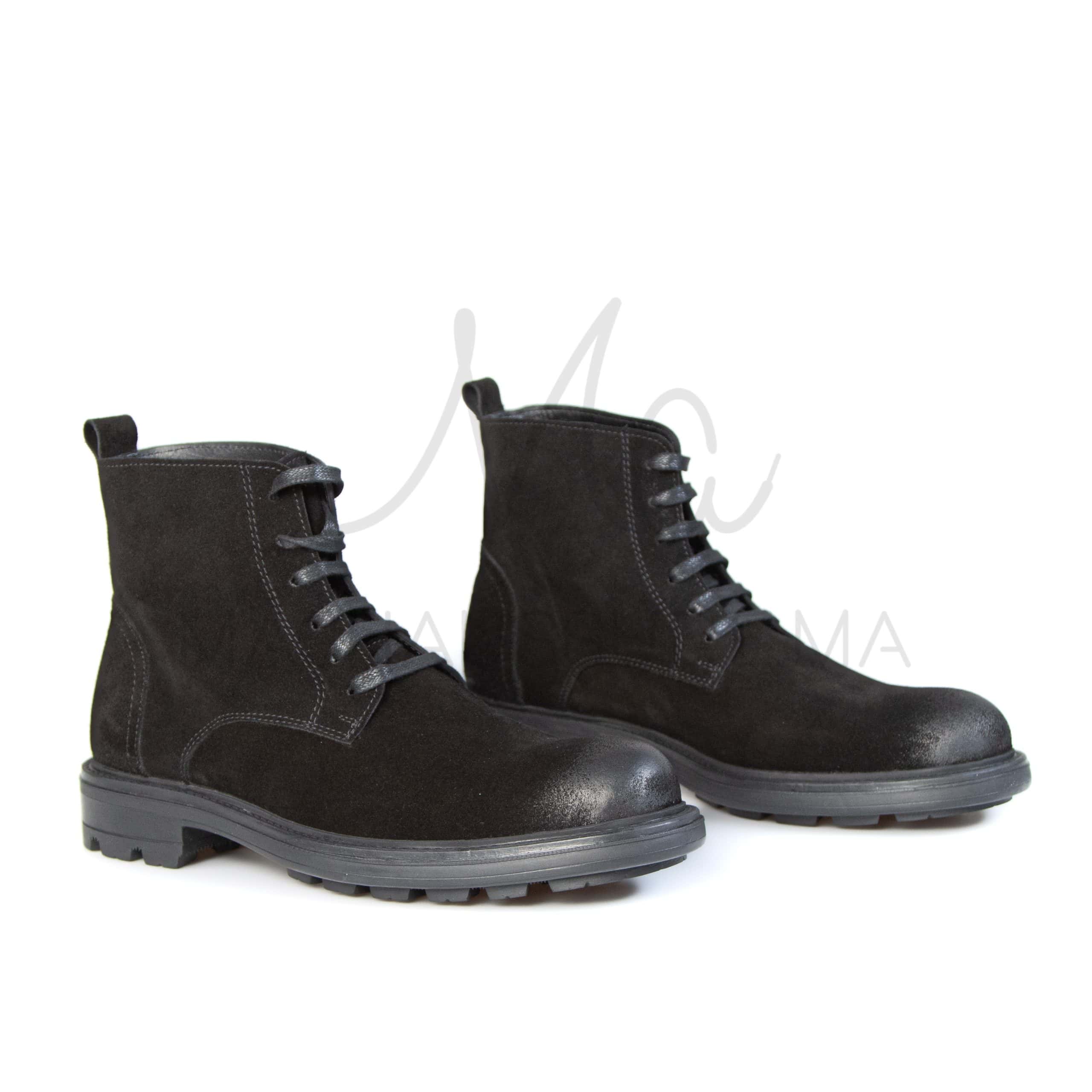 Sultan - Boots Hommes en Noir.