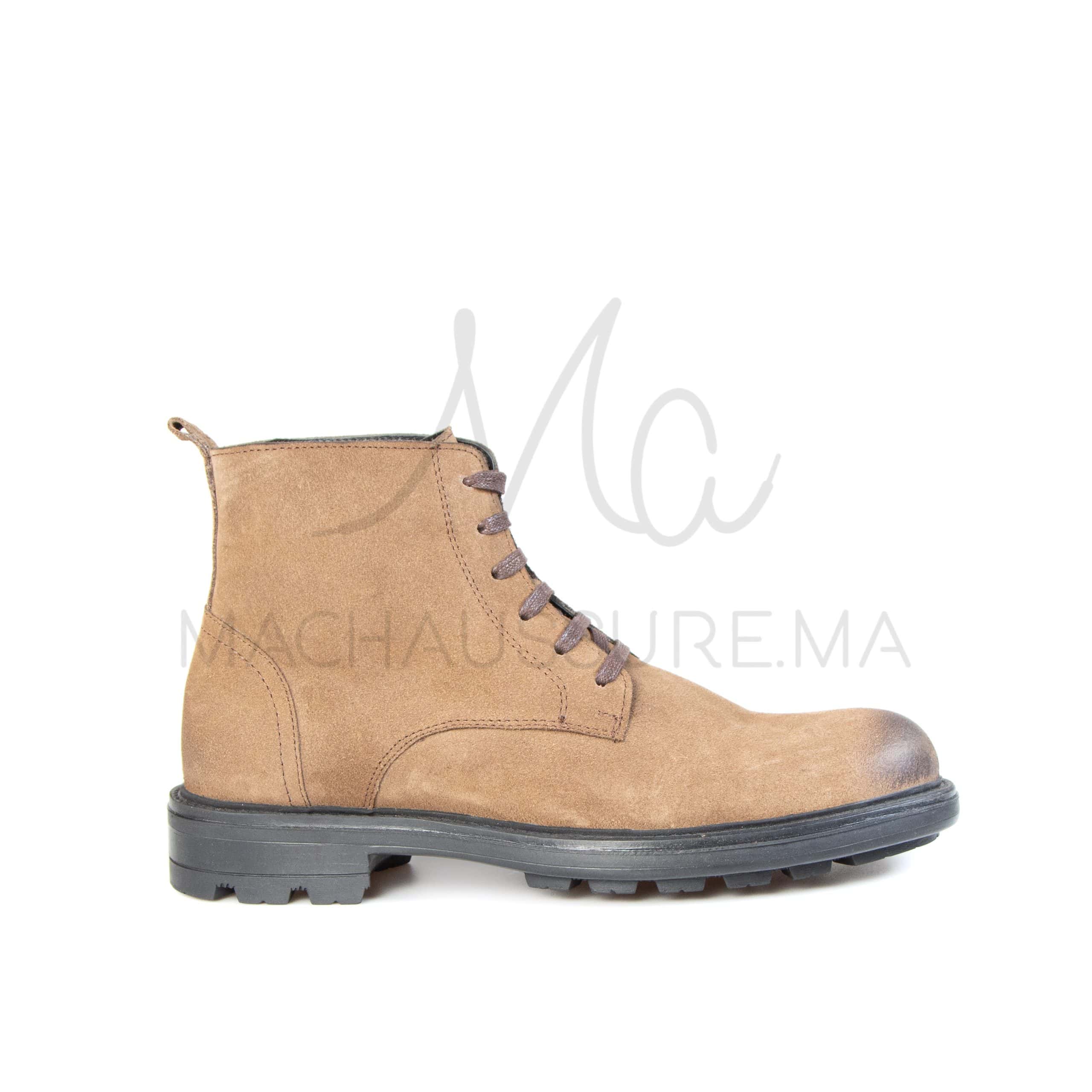 Sultan - Boots Hommes en Tabac.