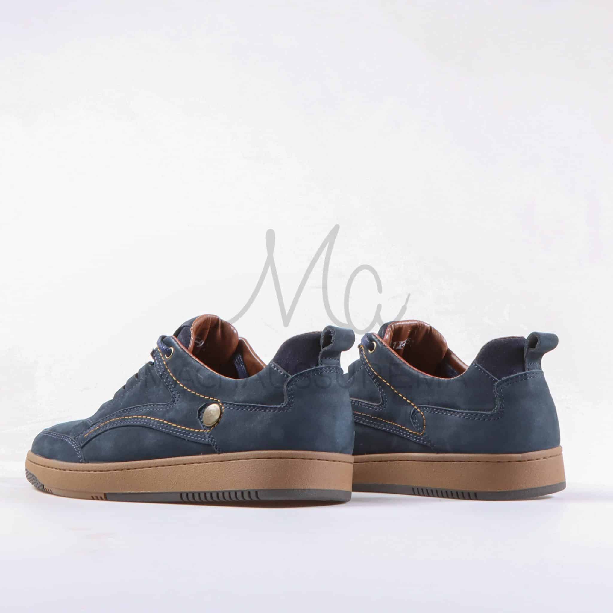 Oasis - Baskets confortables en Bleu marine.