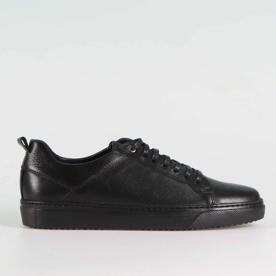 Matis – Baskets Hommes Cuir en Noir.