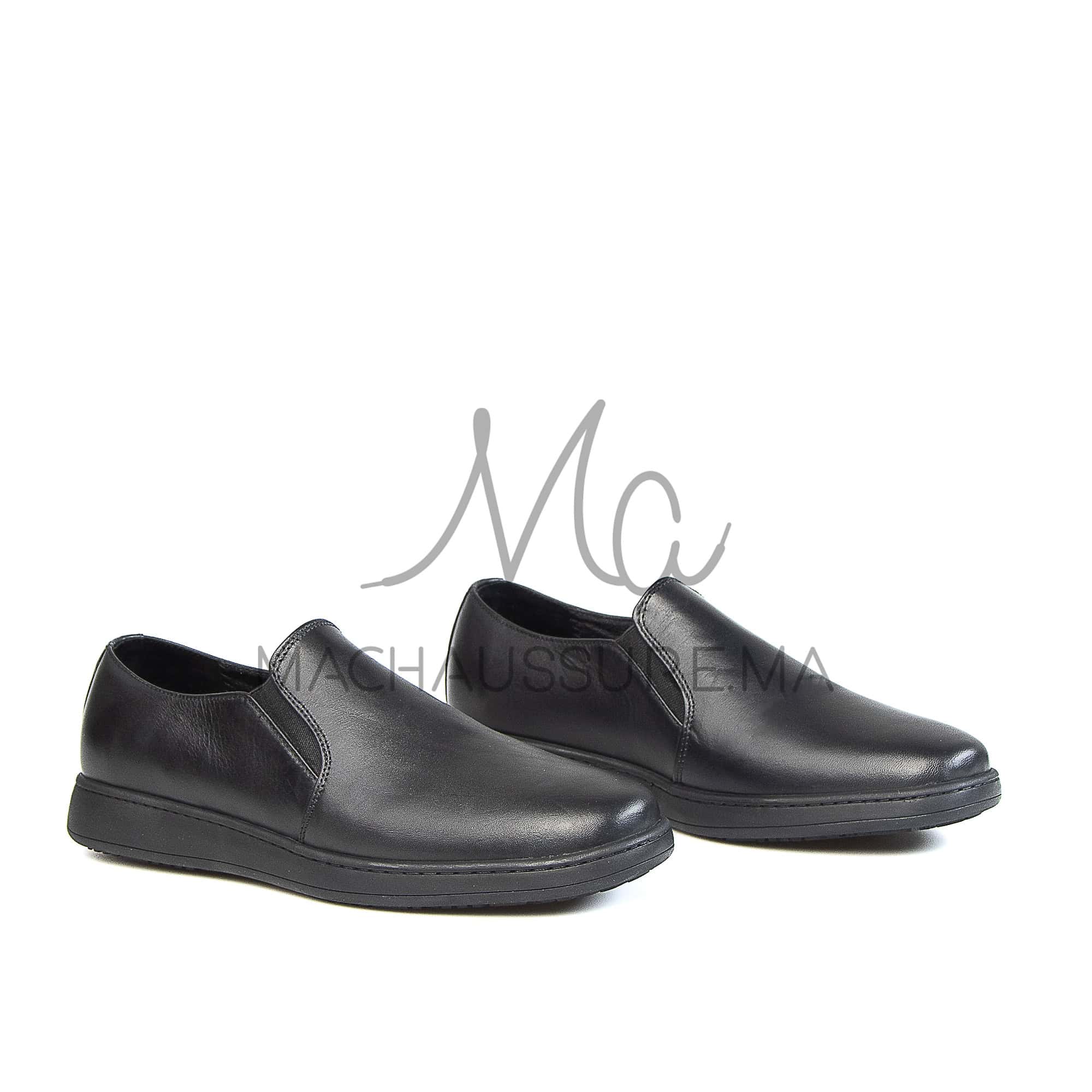 Baron – Chaussures de ville Hommes en Noir.