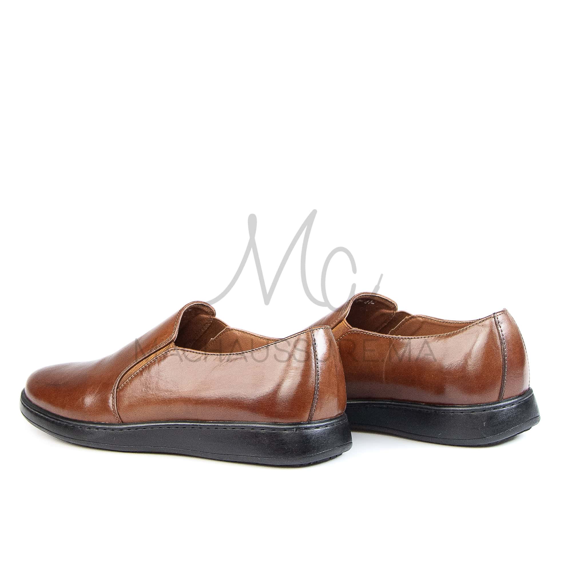 Baron – Chaussures de ville Hommes en Tabac.