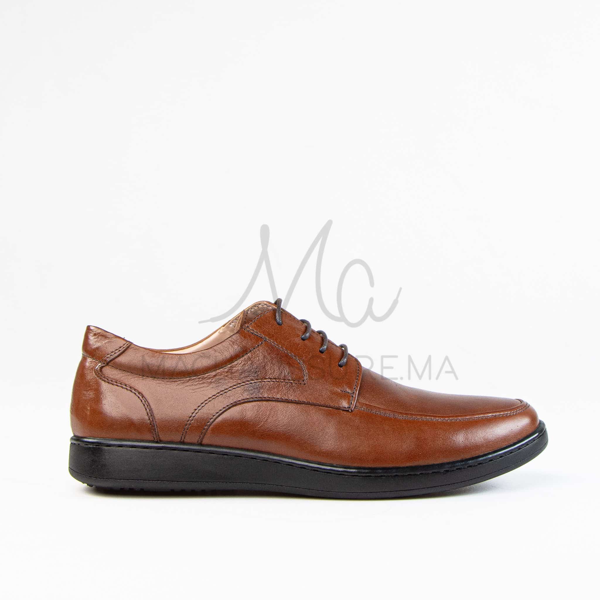 Heritage - Chaussures de ville en Tabac.