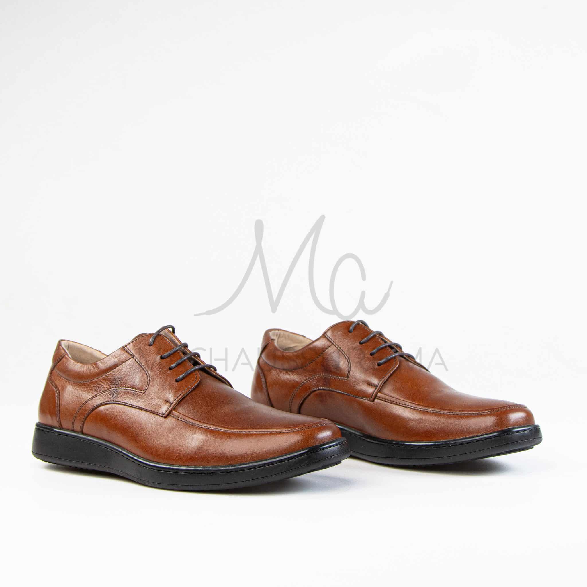 Heritage - Chaussures de ville en Tabac.