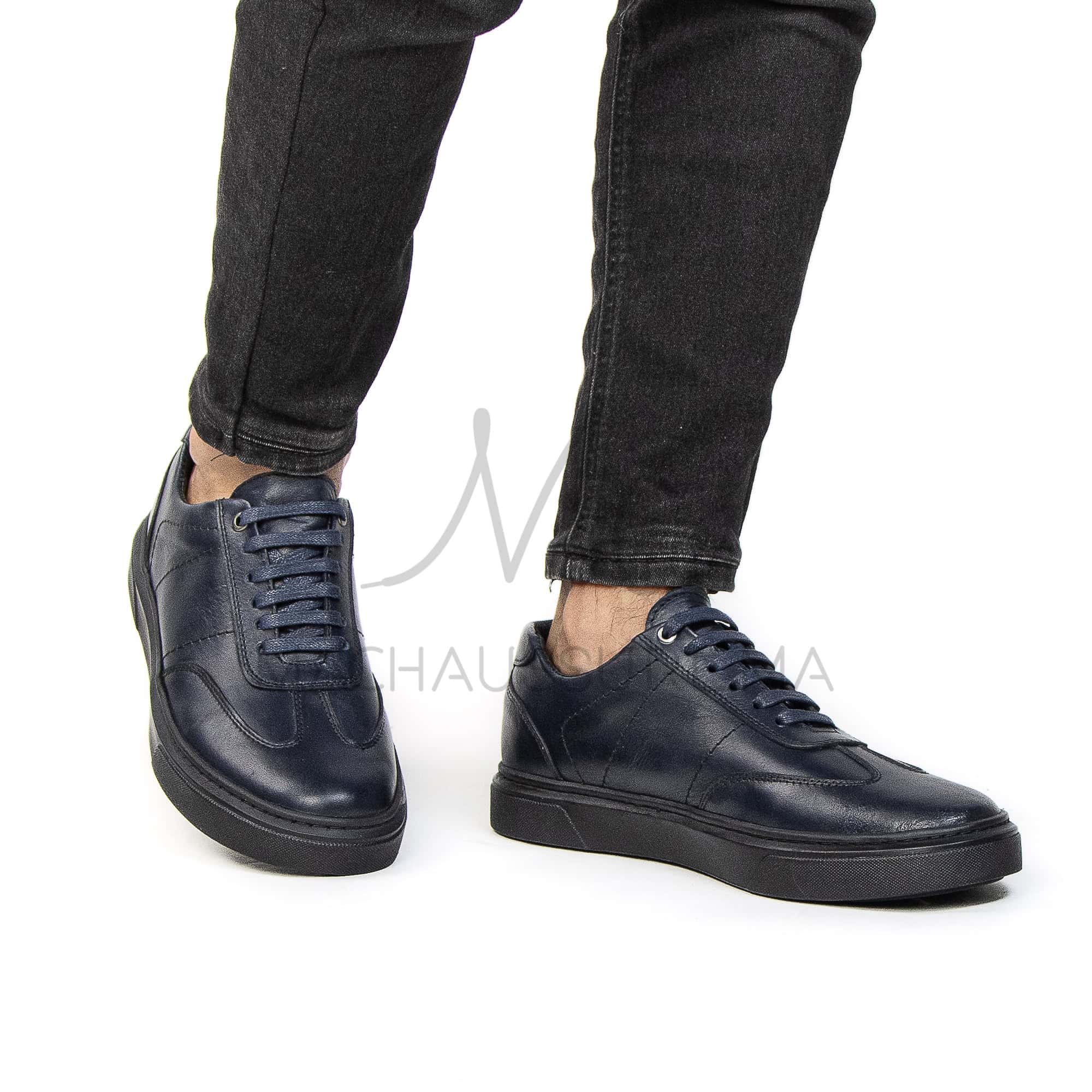 CoreX - Baskets confortablesen Bleumarine.