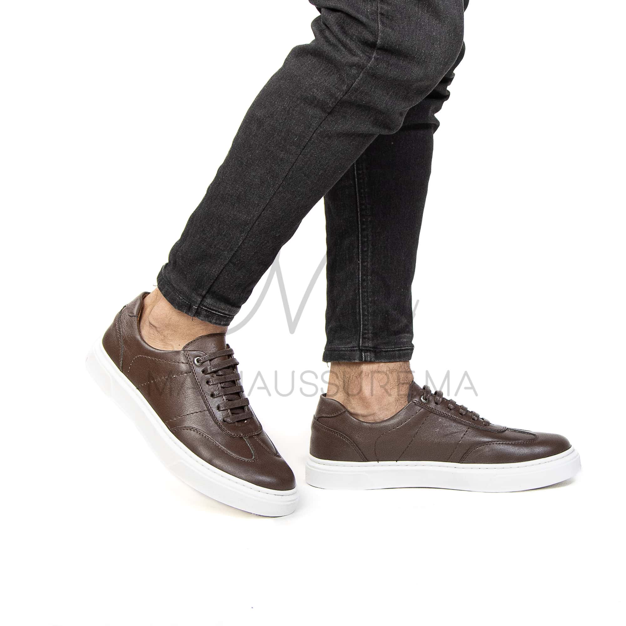 CoreX - Baskets confortablesen Marron.