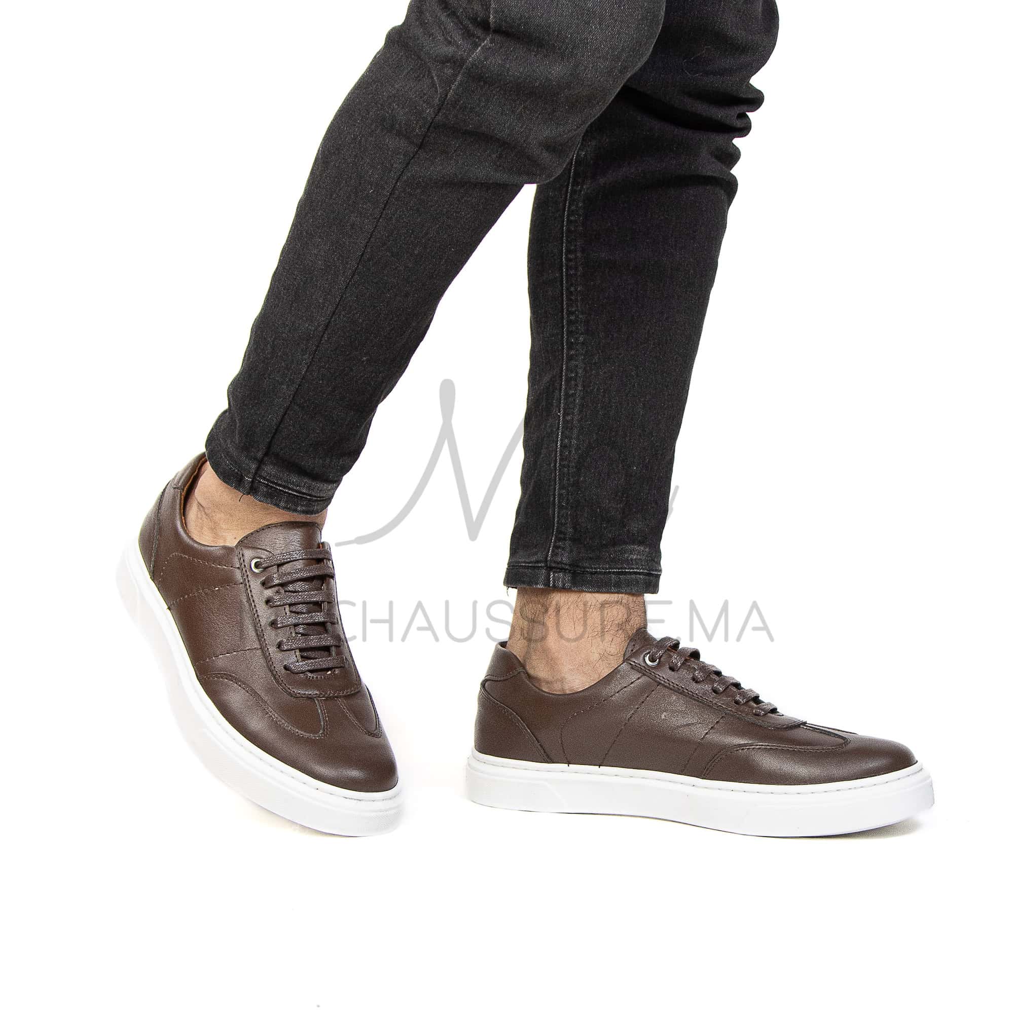 CoreX - Baskets confortablesen Marron.