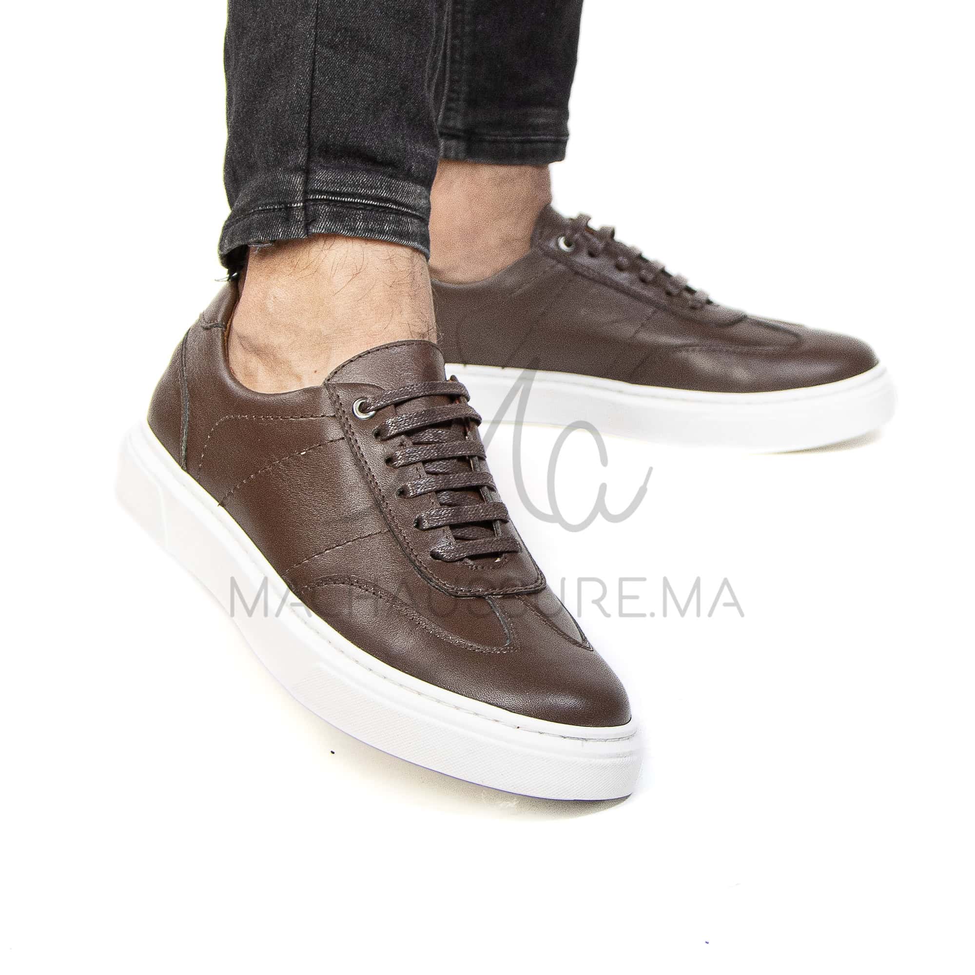 CoreX - Baskets confortablesen Marron.