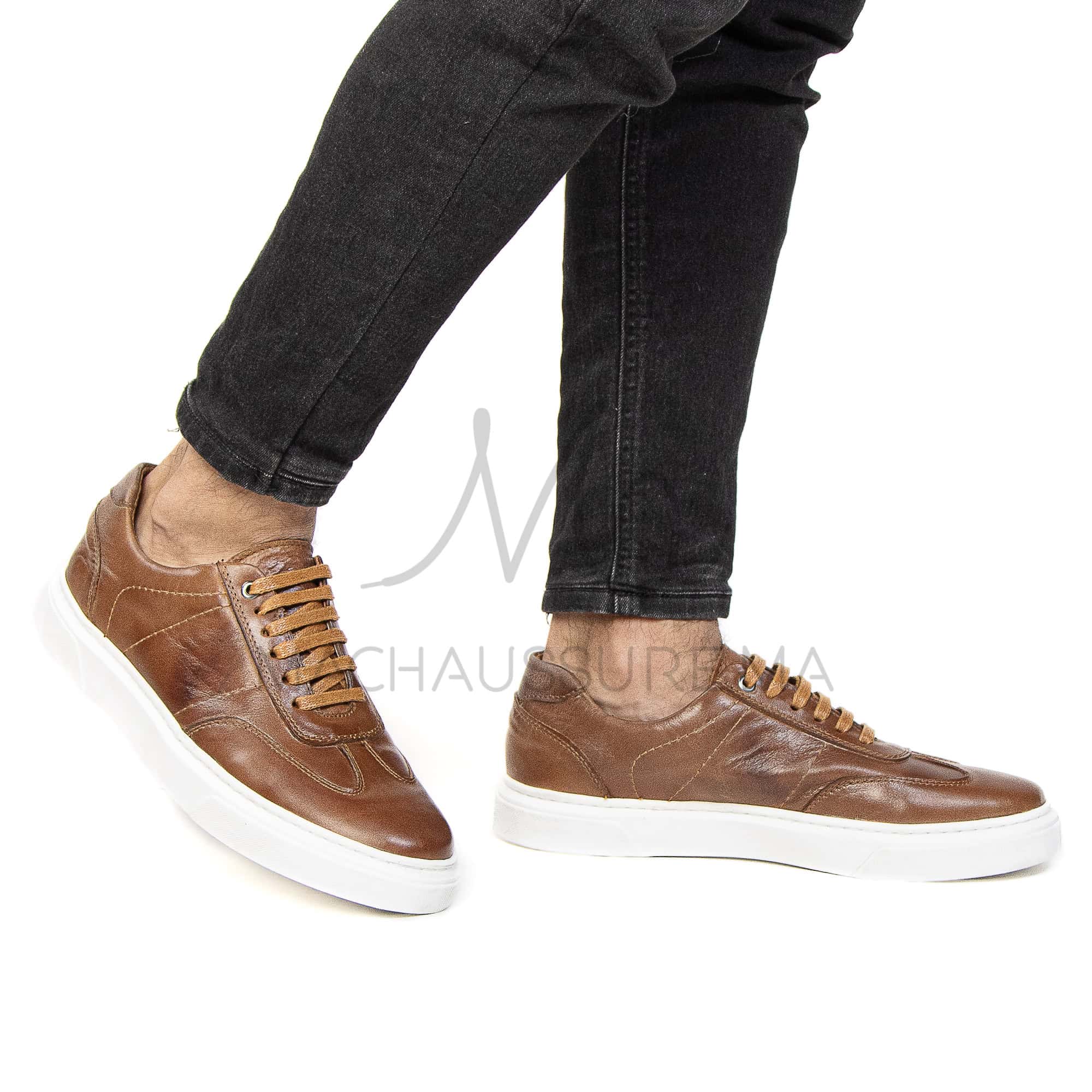 CoreX - Baskets confortablesen Tabac.