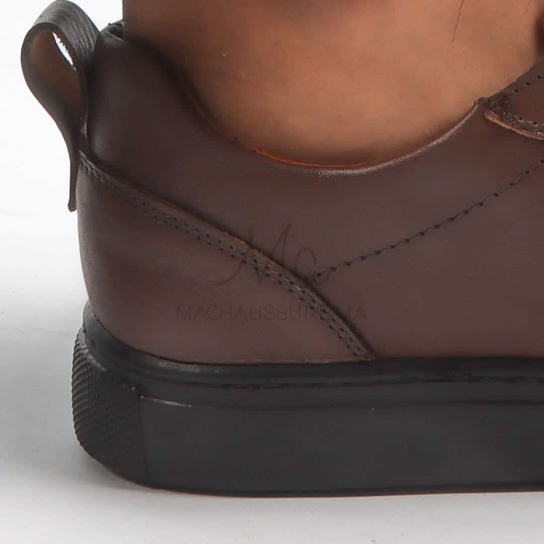Uliva - Chaussures de ville Hommes Cuir en Marron.