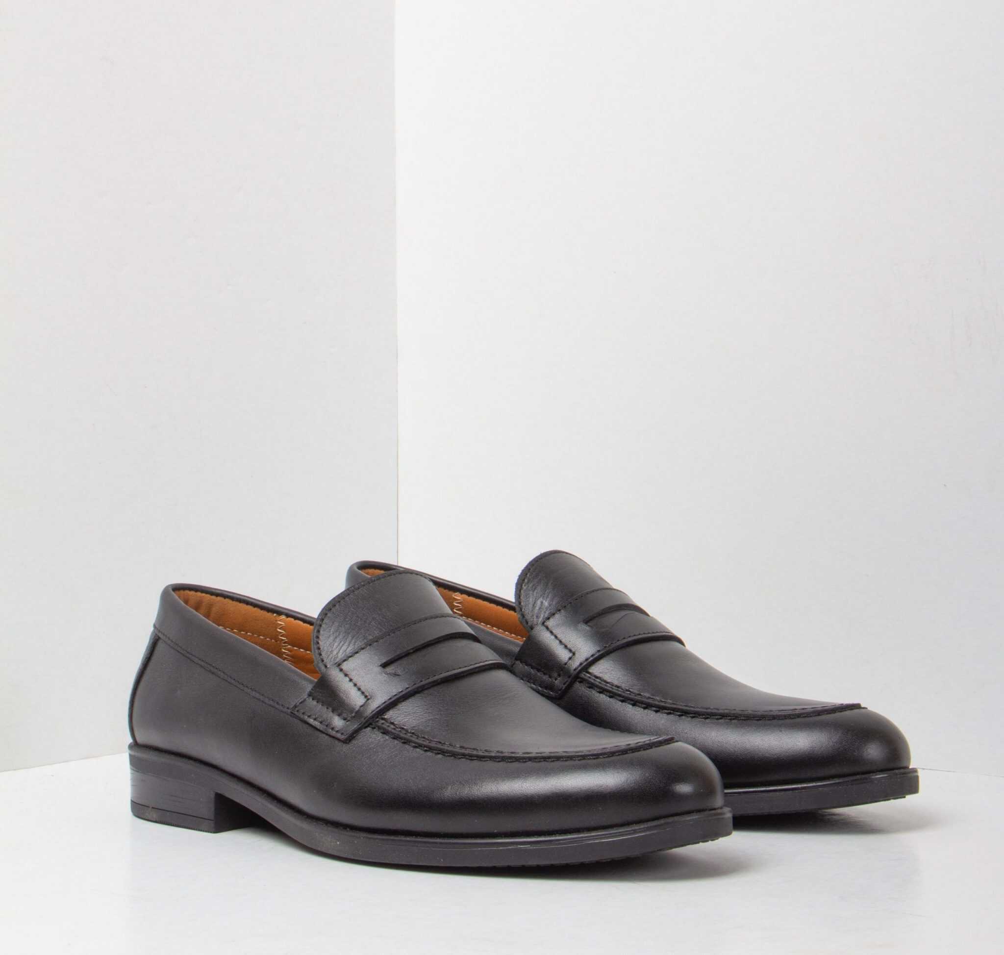 Ballsy Chaussures homme en Cuir- Noir.
