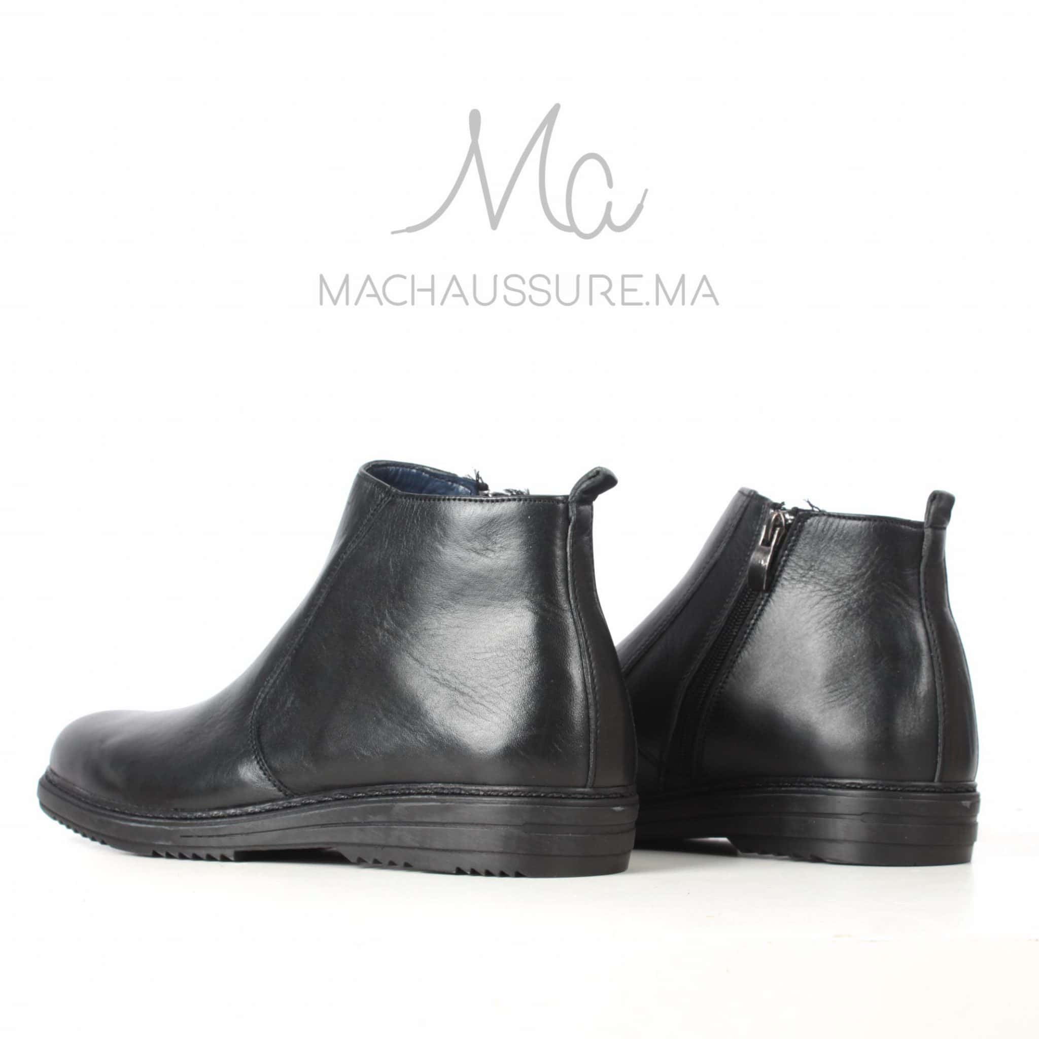 ALFRED - BOOTS en Noir.
