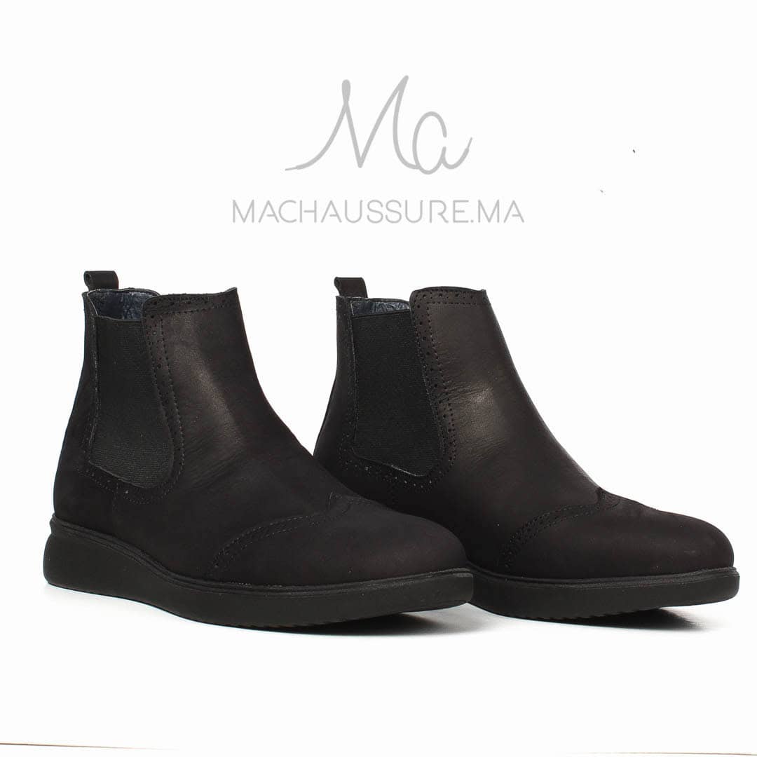 GARRIX - Boots en Noir.