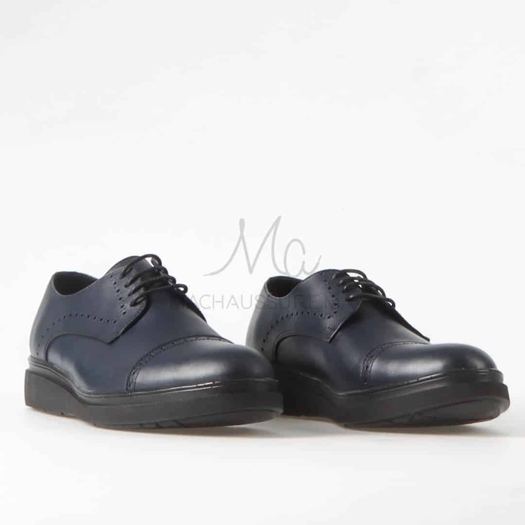 Urbany - Chaussures de ville 100% Cuir – Bleu.