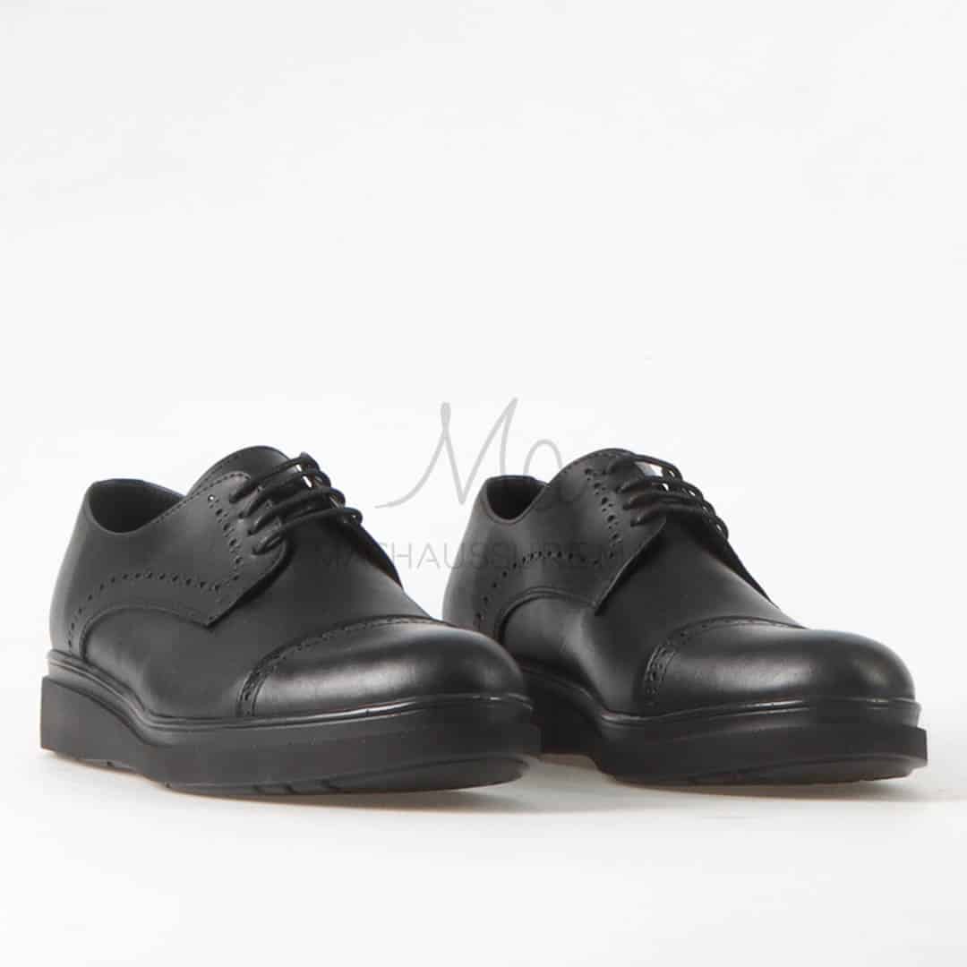 Urbany - Chaussures de ville 100% Cuir – Noir.