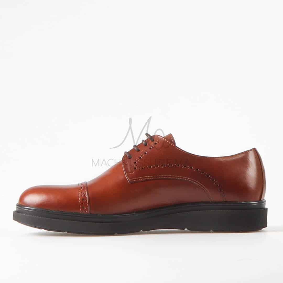 Urbany - Chaussures de ville 100% Cuir – Tabac.