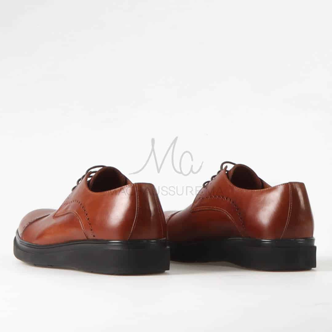 Urbany - Chaussures de ville 100% Cuir – Tabac.