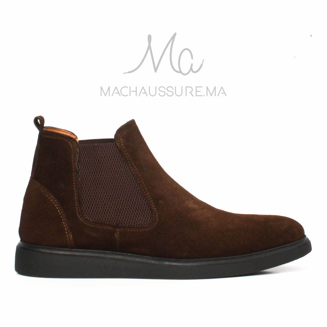 BRIGHTON - Bottines Marron.