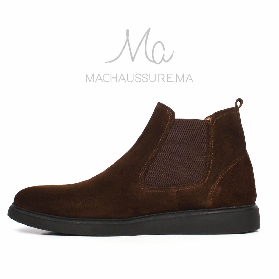 BRIGHTON - Bottines Marron.