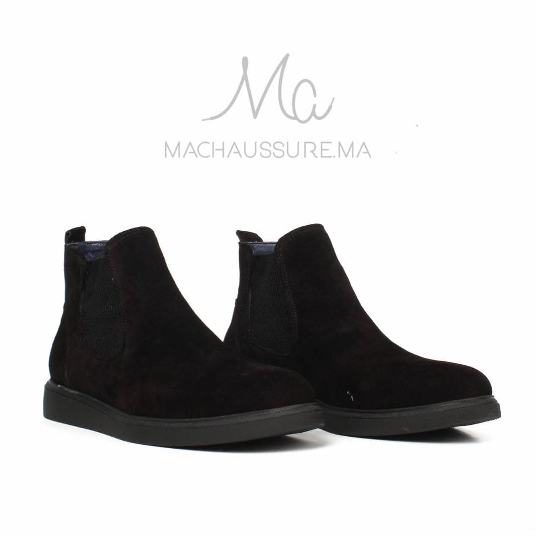 BRIGHTON - Bottines Noir.