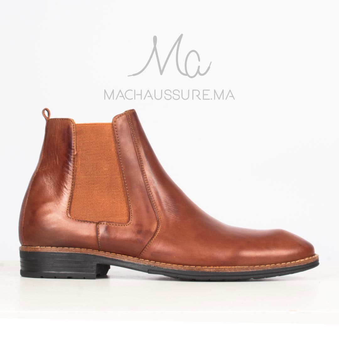 TIESTO PRIME - Boots en Tabac.