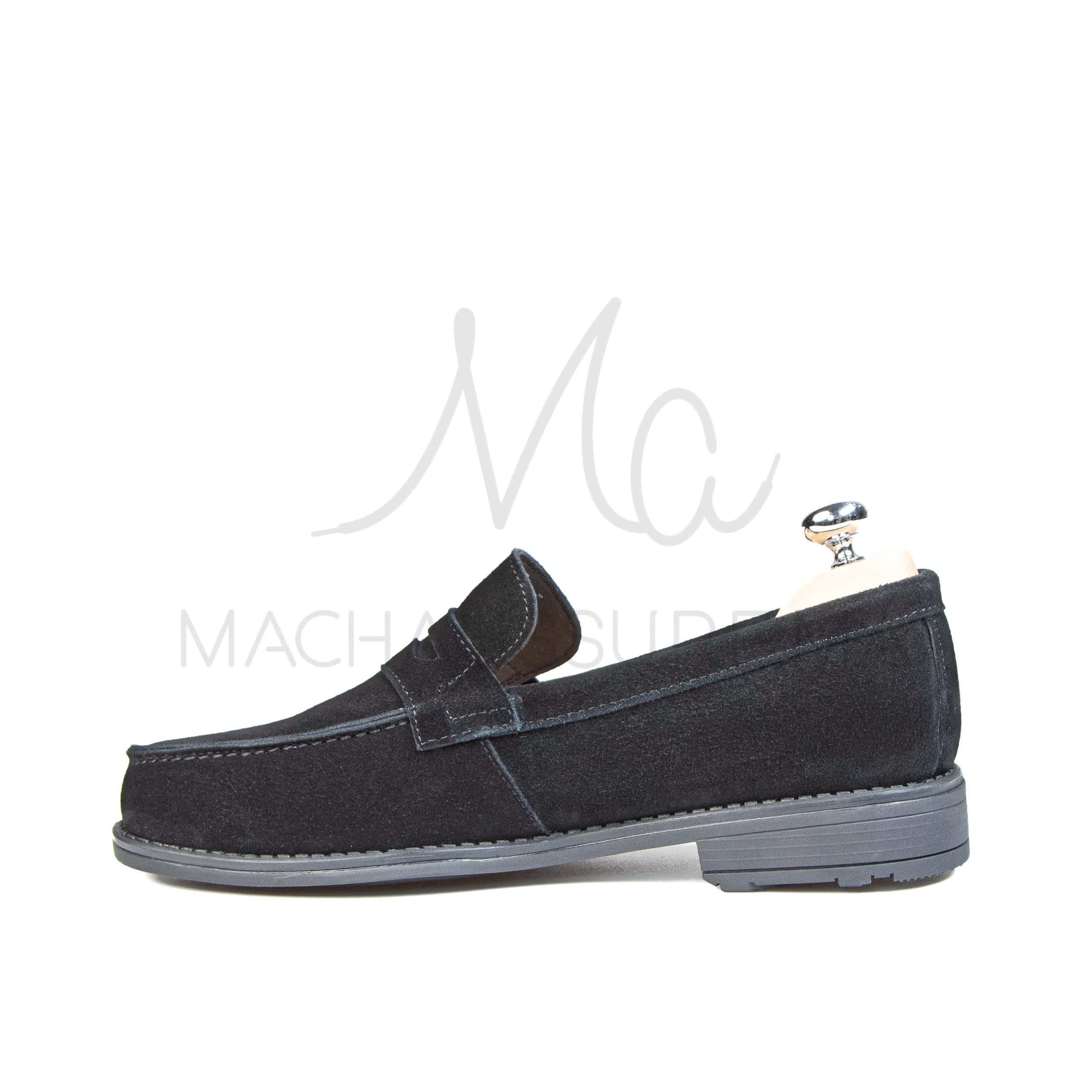 RIAD – Mocassins Hommes en Noir.