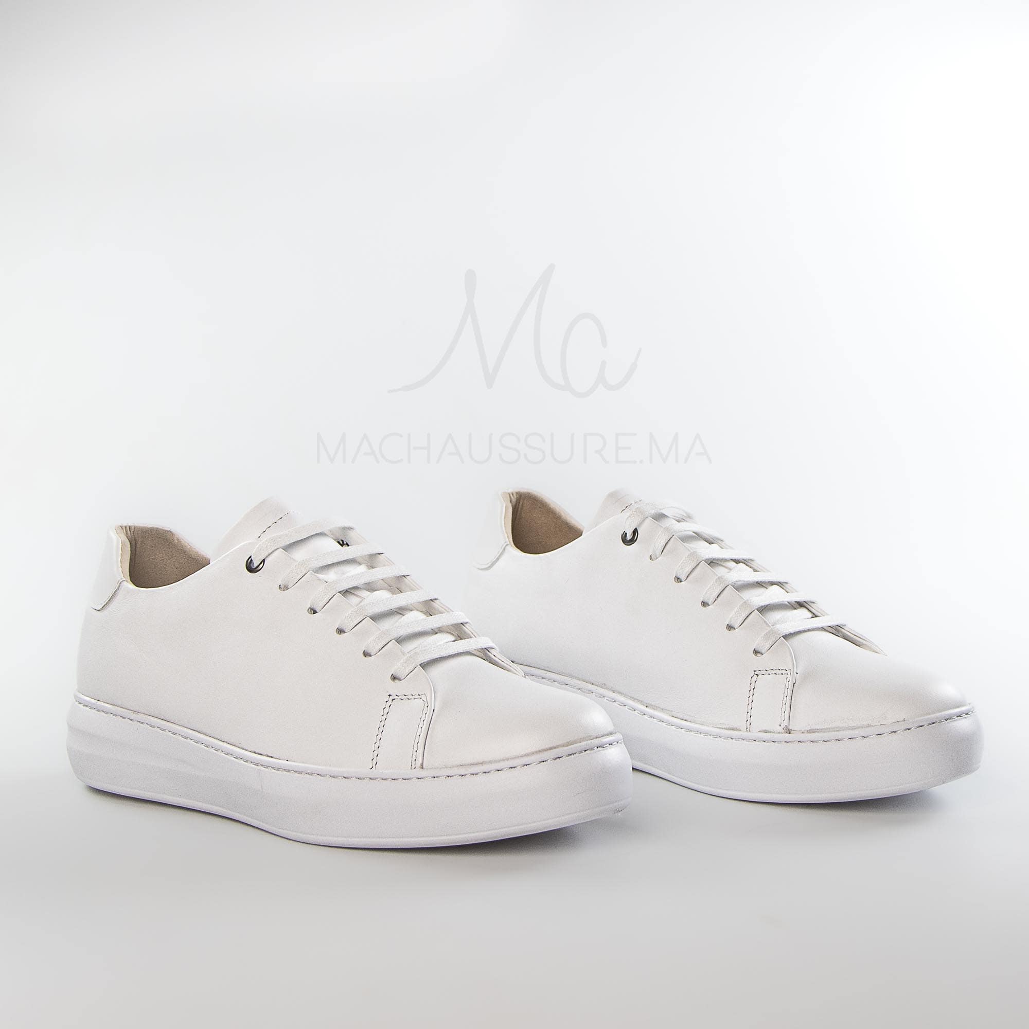 Velocity - Baskets confortables en Blanc.