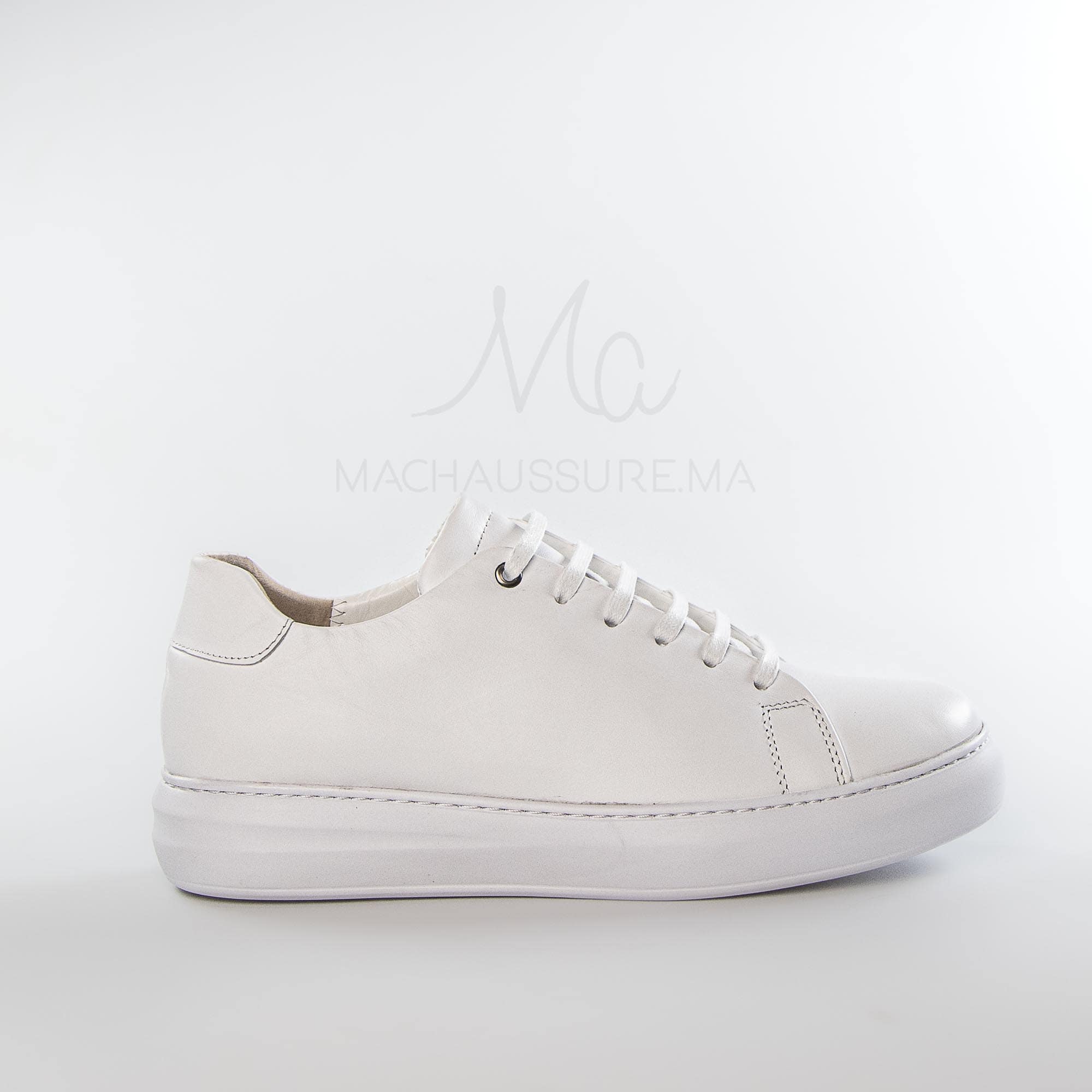 Velocity - Baskets confortables en Blanc.