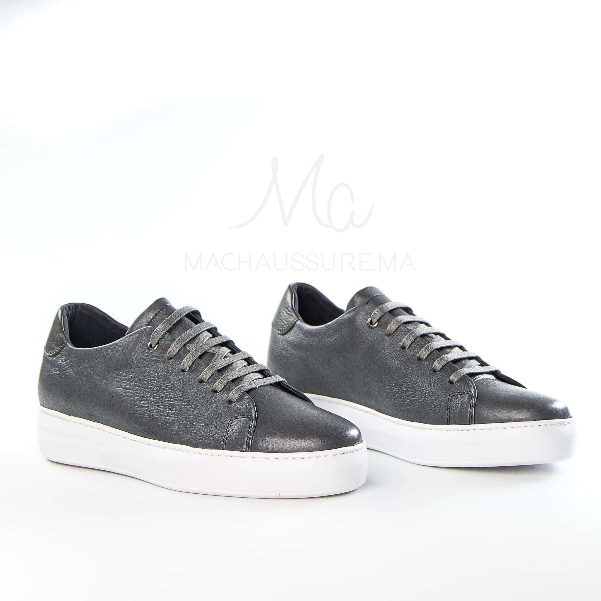 Velocity - Baskets confortables en Gris.