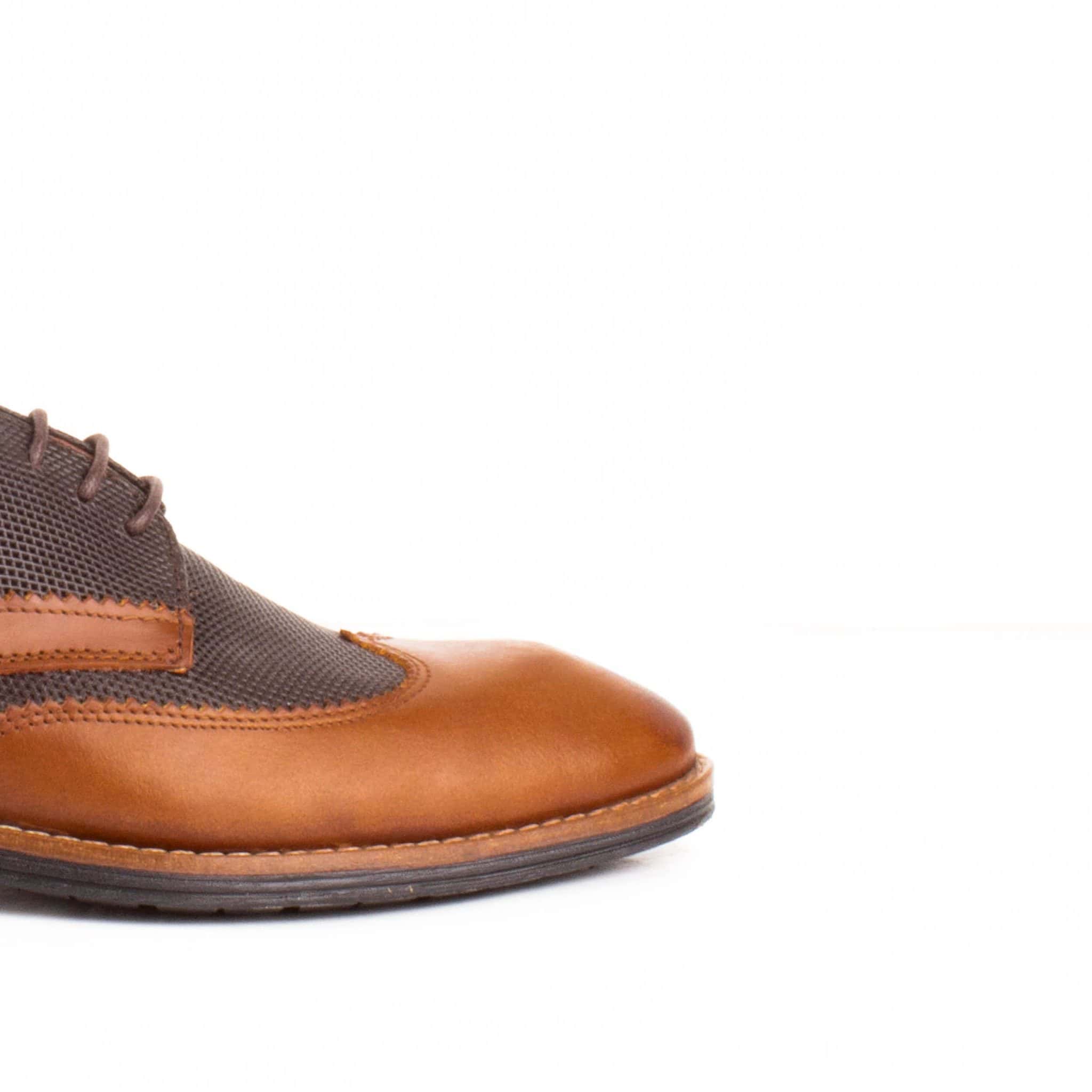 GENTMAR – Chaussures de ville en Tabac.