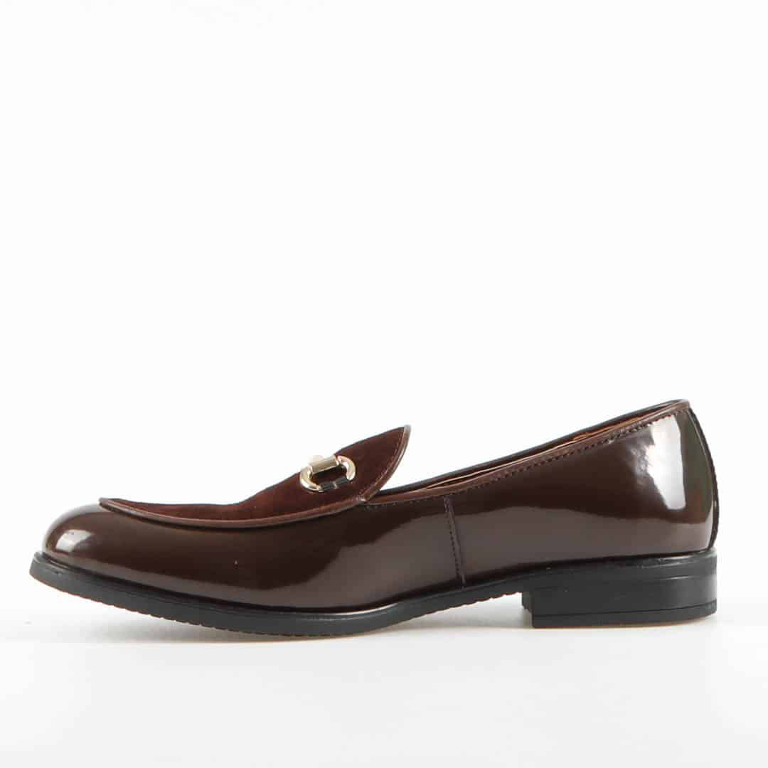 CALIX - Chaussures de ville en Cuir - Tabac.