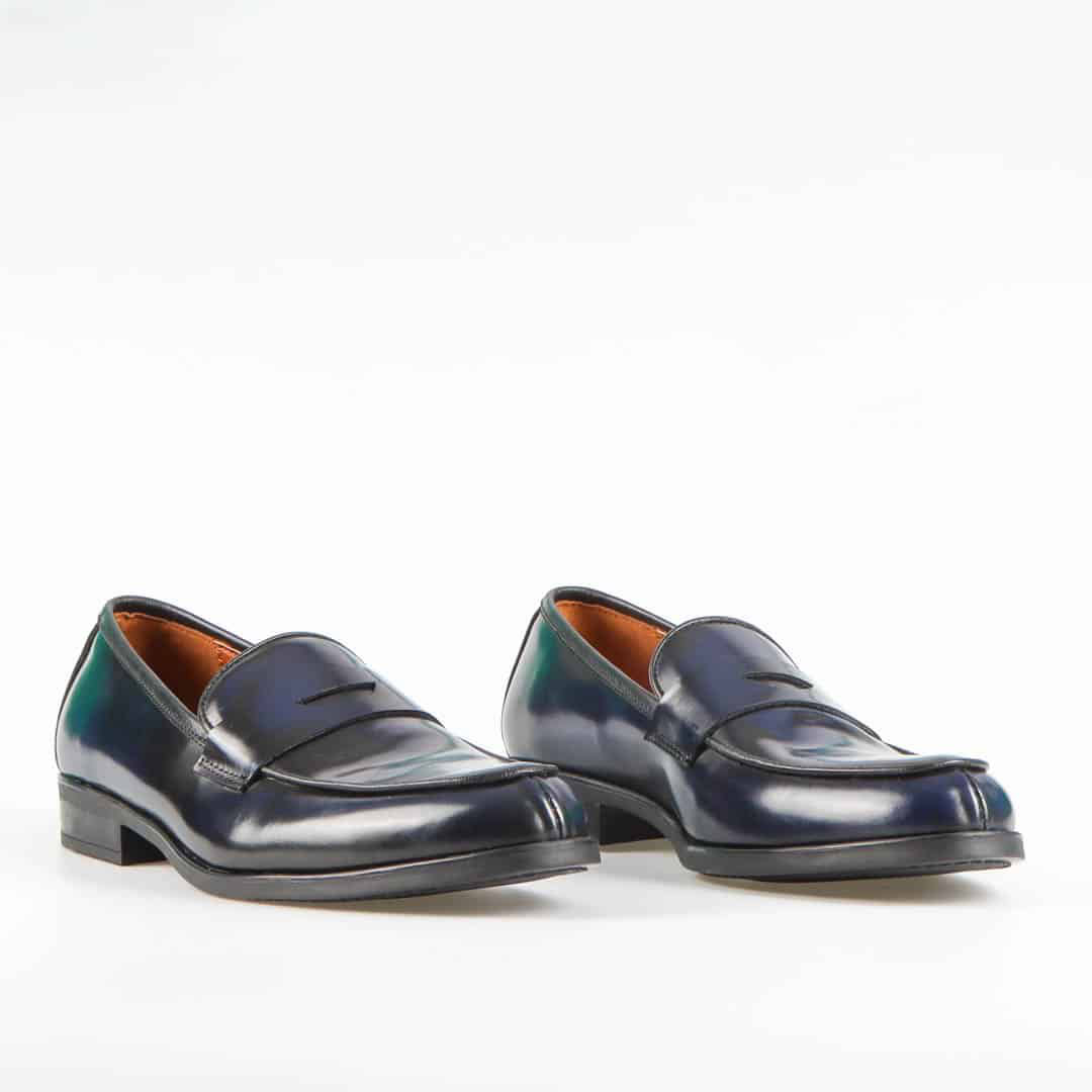 Yorgous – Chaussure de ville – Bleu.