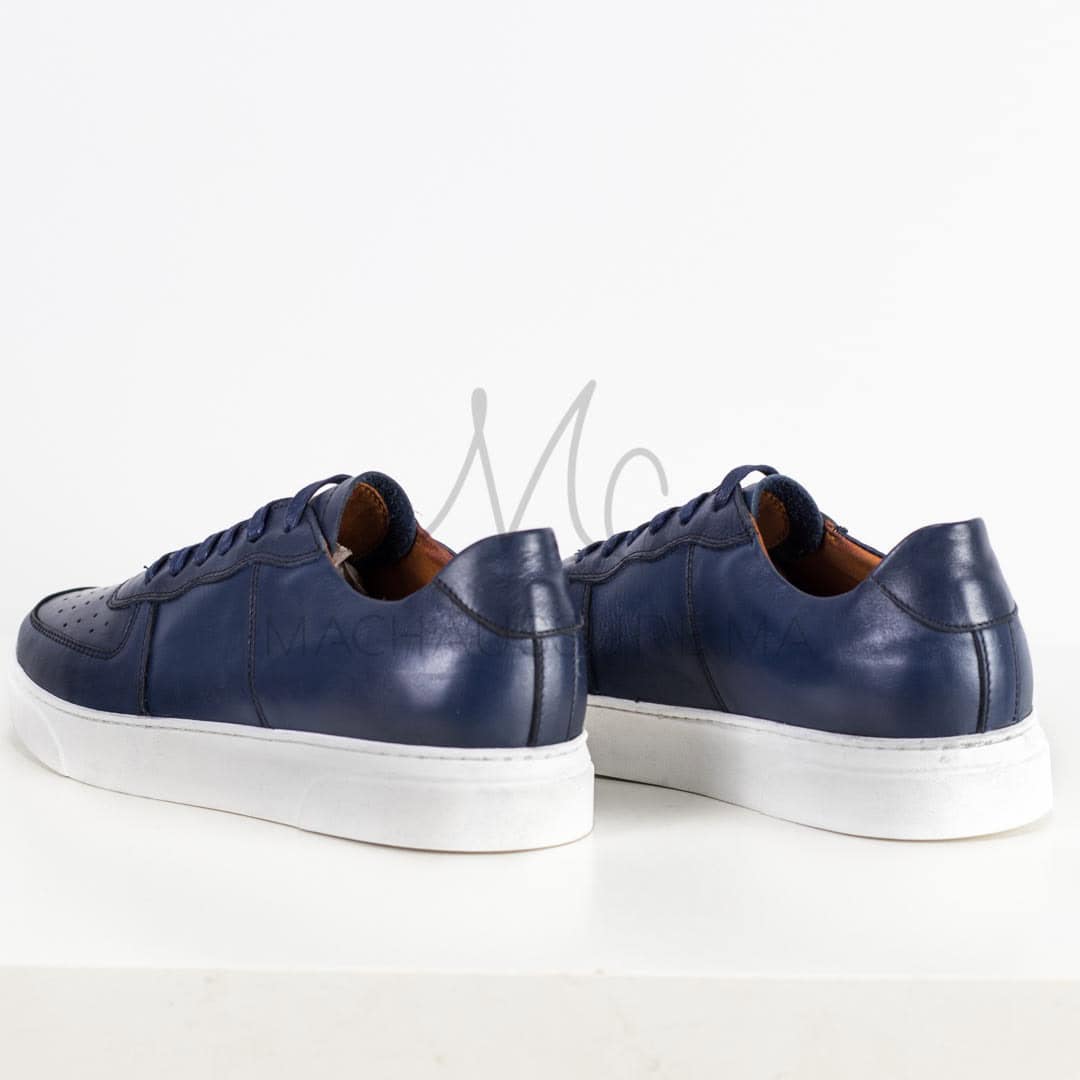 AIR BALVIN - Baskets en Bleu marine.