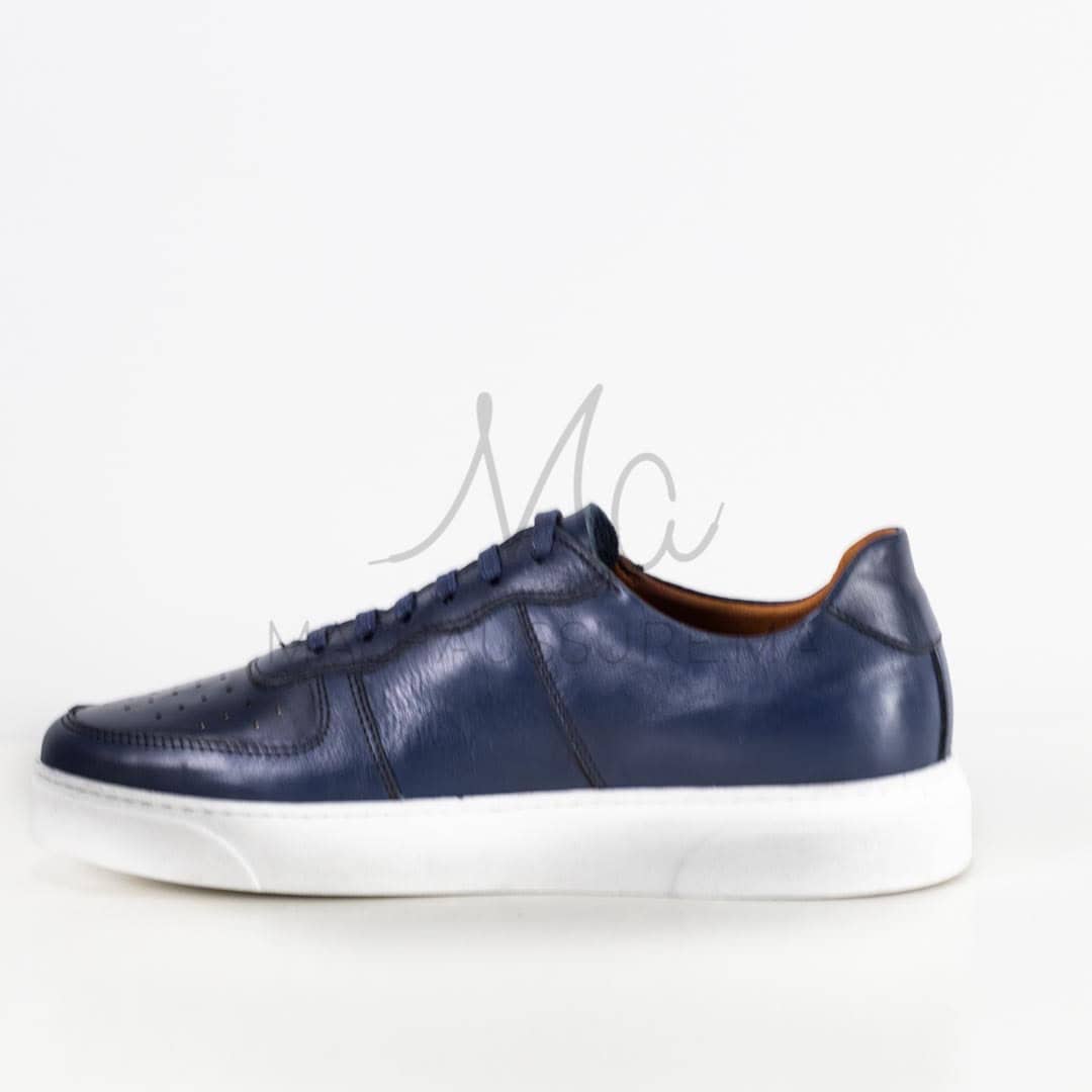 AIR BALVIN - Baskets en Bleu marine.
